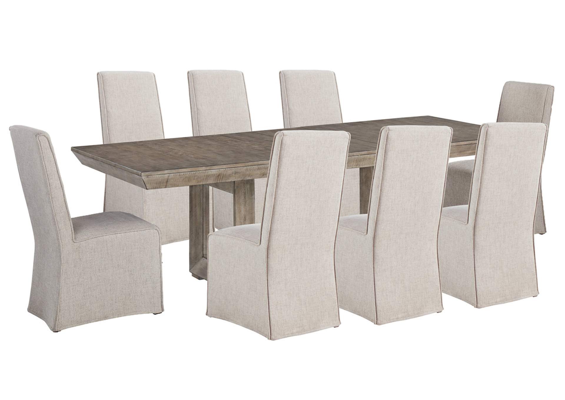 Langford Dining Table and 8 Chairs,Millennium