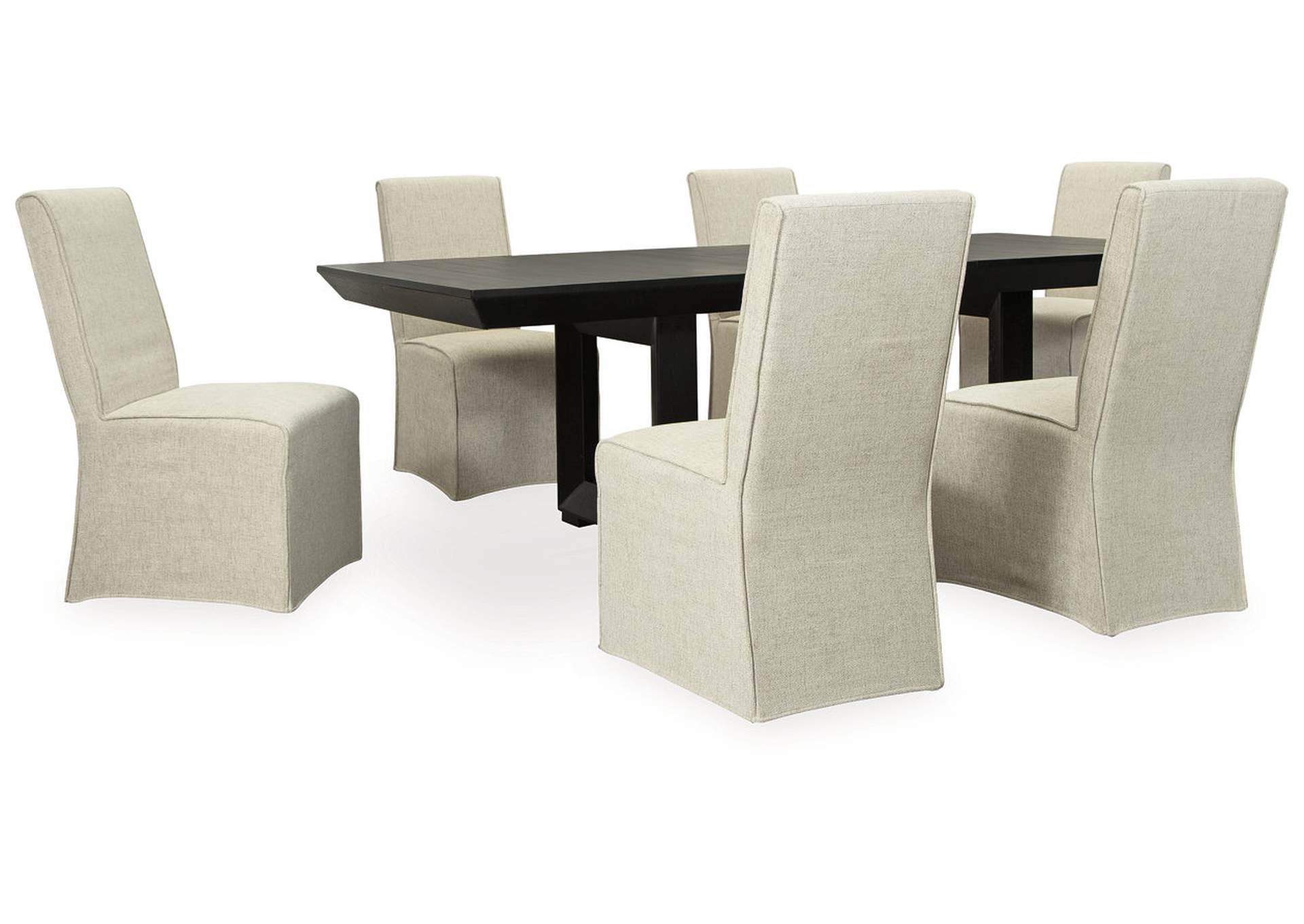 Londer Dining Table and 6 Chairs,Millennium