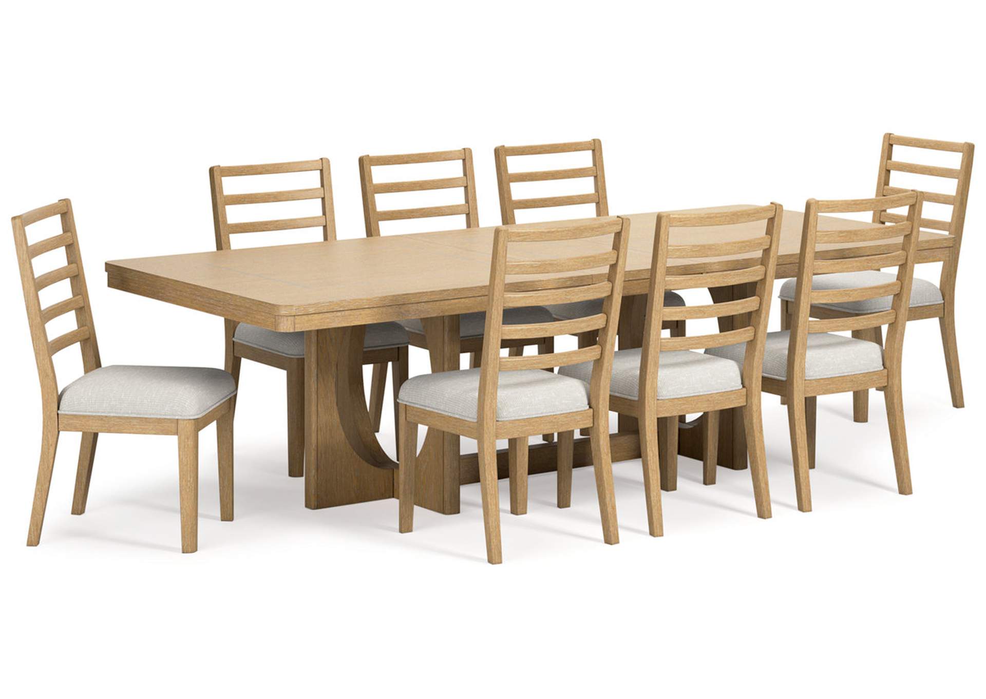 Rencott Dining Table and 8 Chairs,Ashley