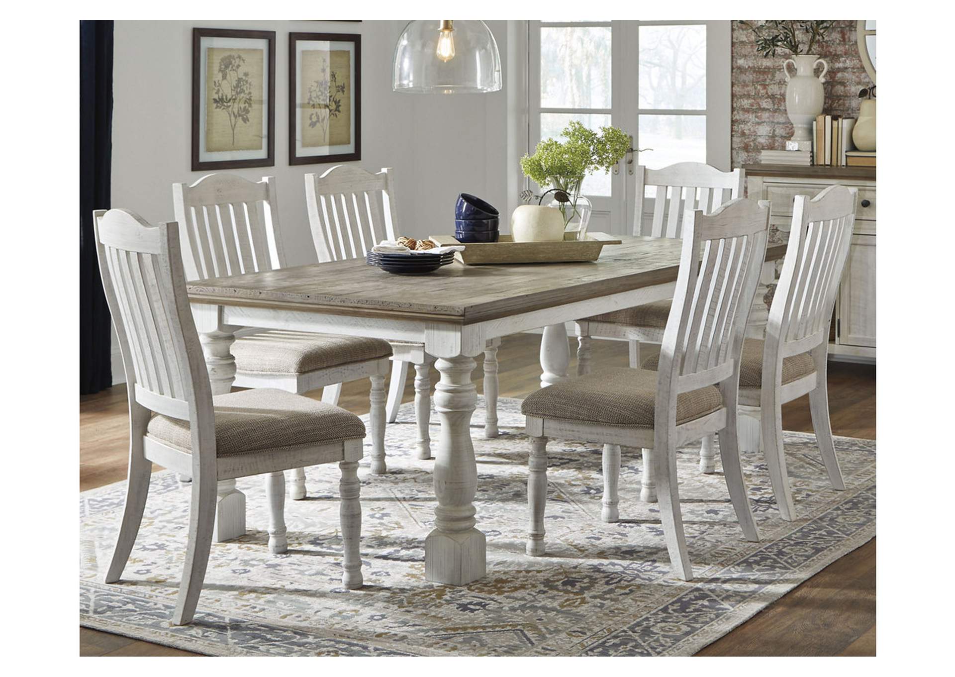 Havalance Dining Table and 6 Chairs,Millennium
