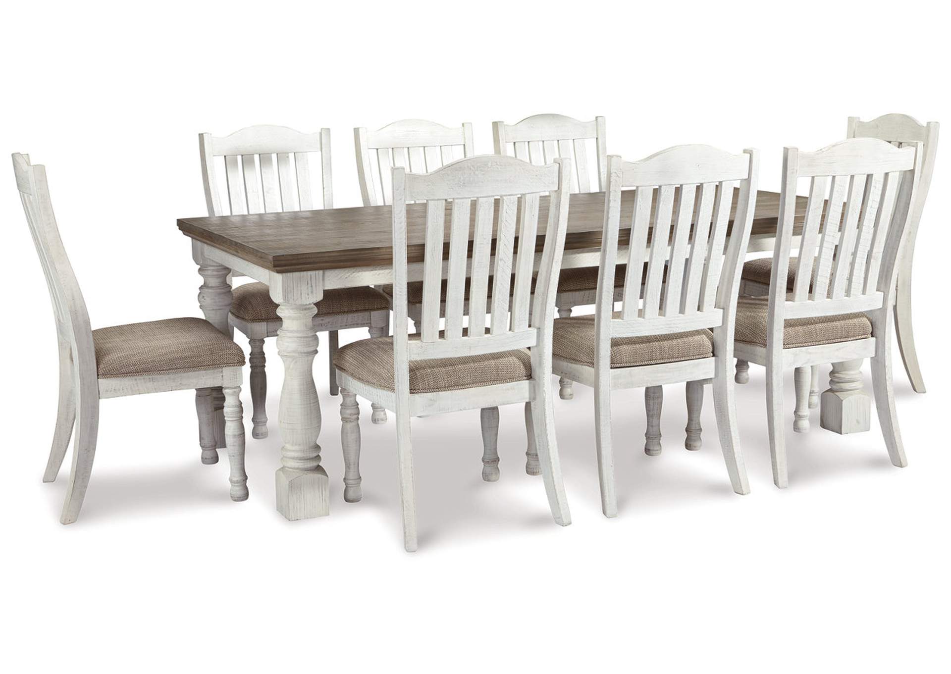 Havalance Dining Table and 8 Chairs,Millennium