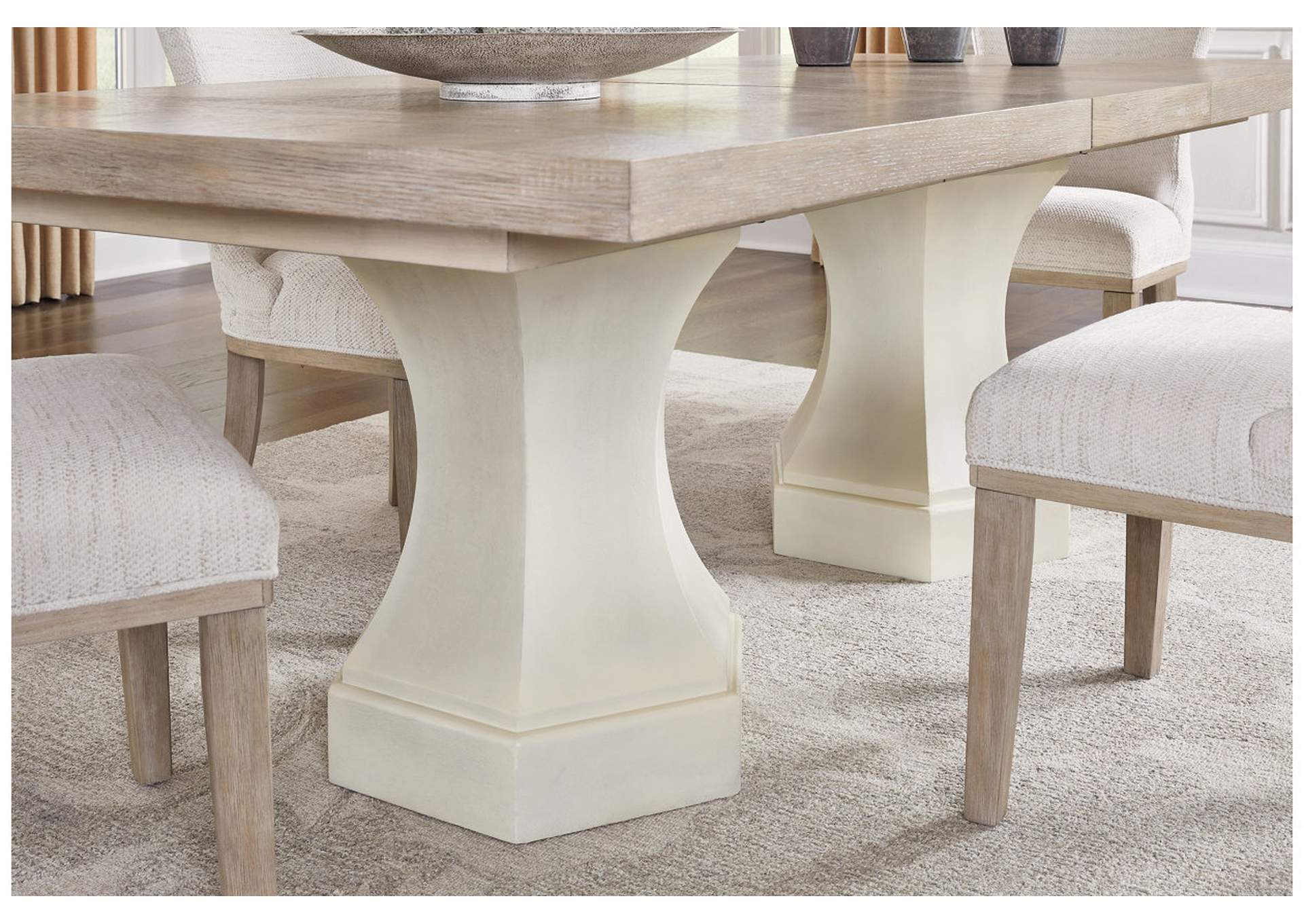 Jorlaina Dining Extension Table,Millennium