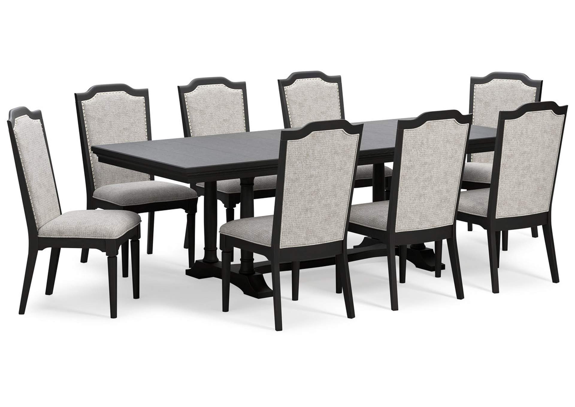 Welltern Dining Table and 8 Chairs,Millennium