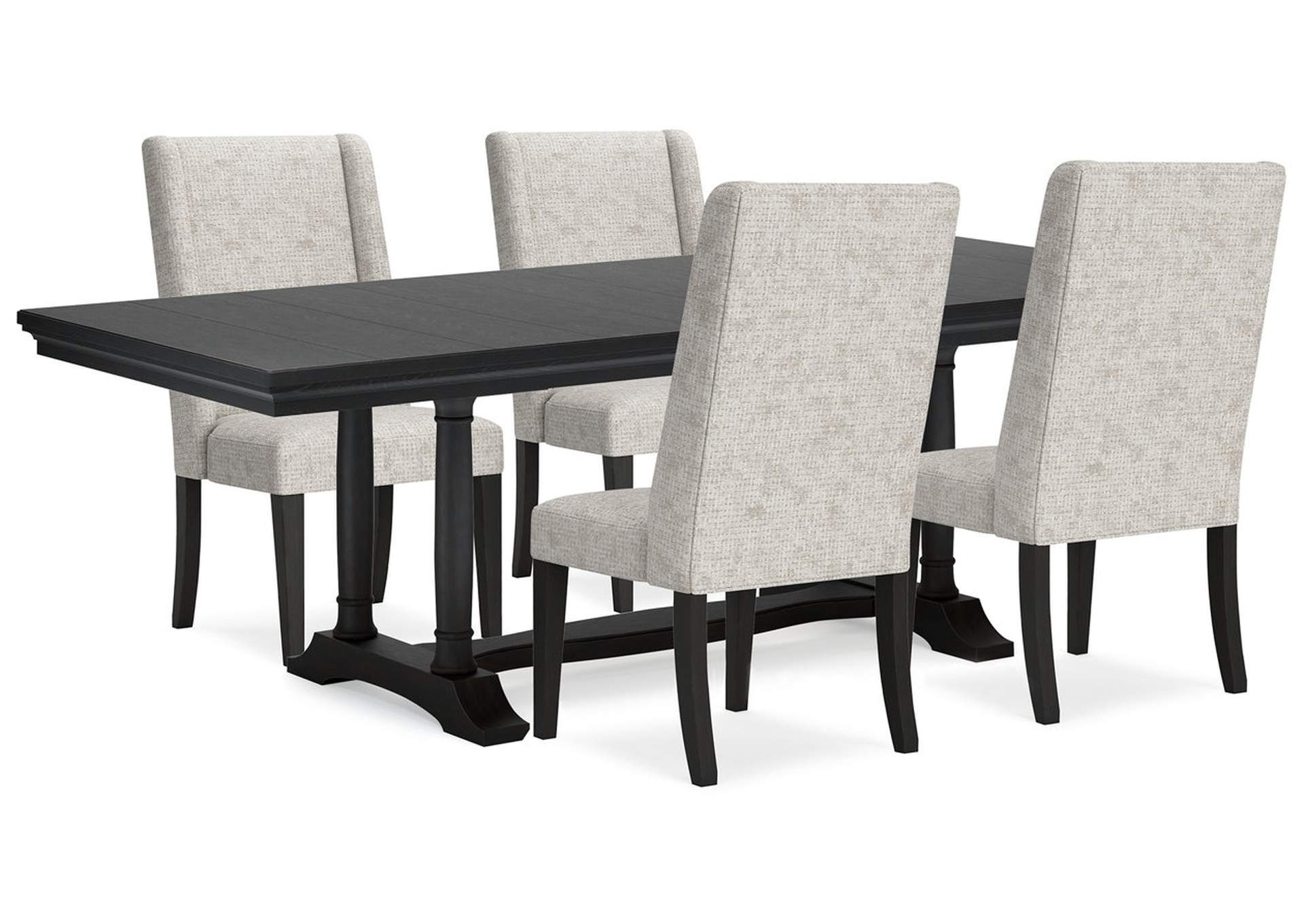 Welltern Dining Table and 4 Chairs,Millennium