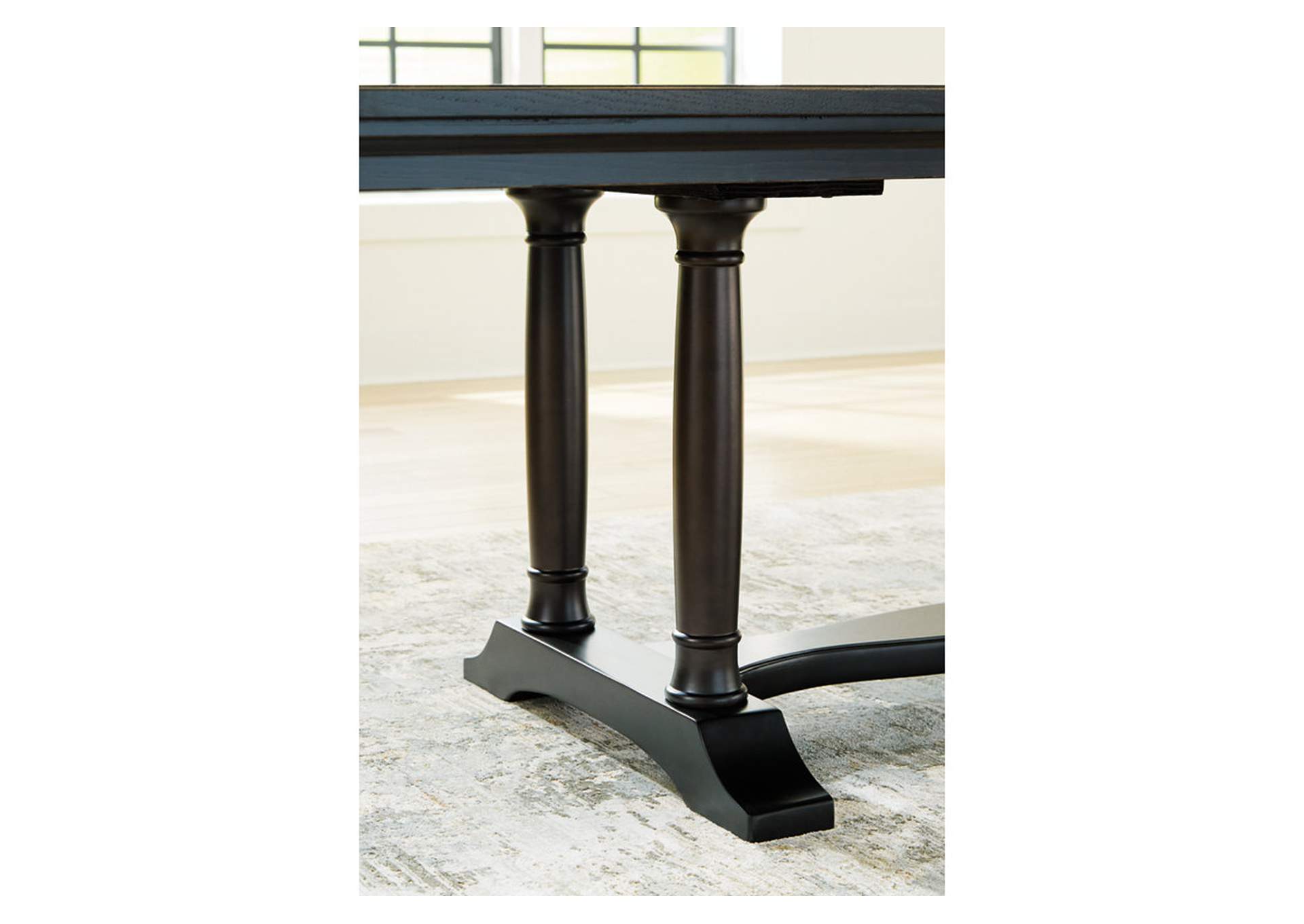 Welltern Dining Extension Table,Millennium