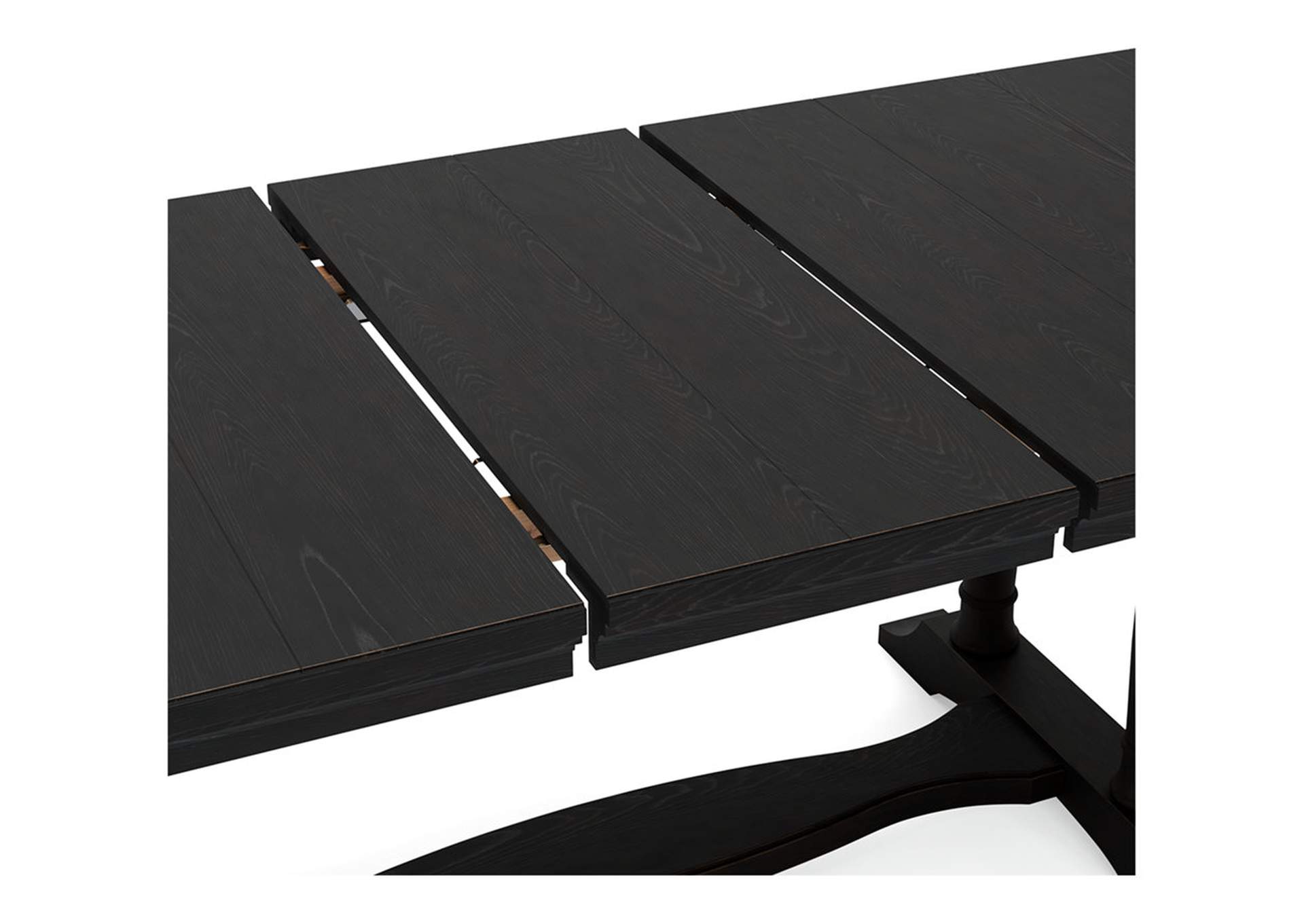 Welltern Dining Extension Table,Millennium