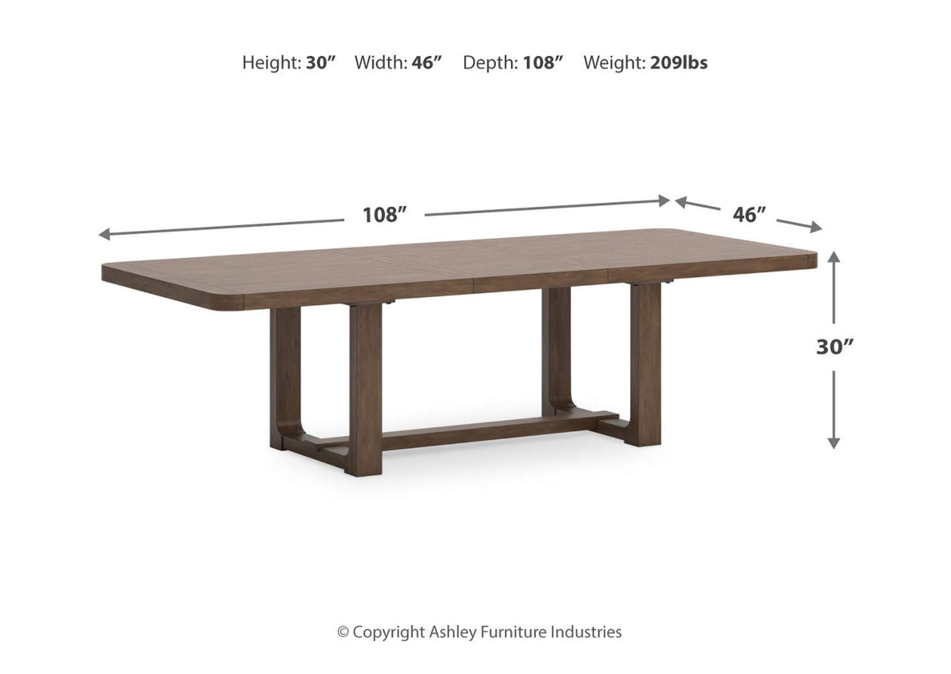 Cabalynn Dining Extension Table,Signature Design By Ashley