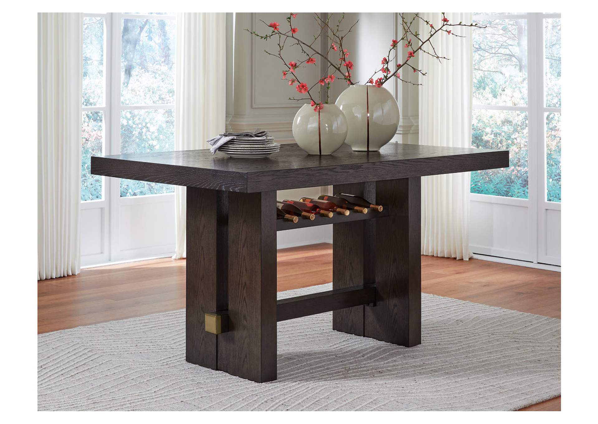 Burkhaus Counter Height Dining Table,Signature Design By Ashley