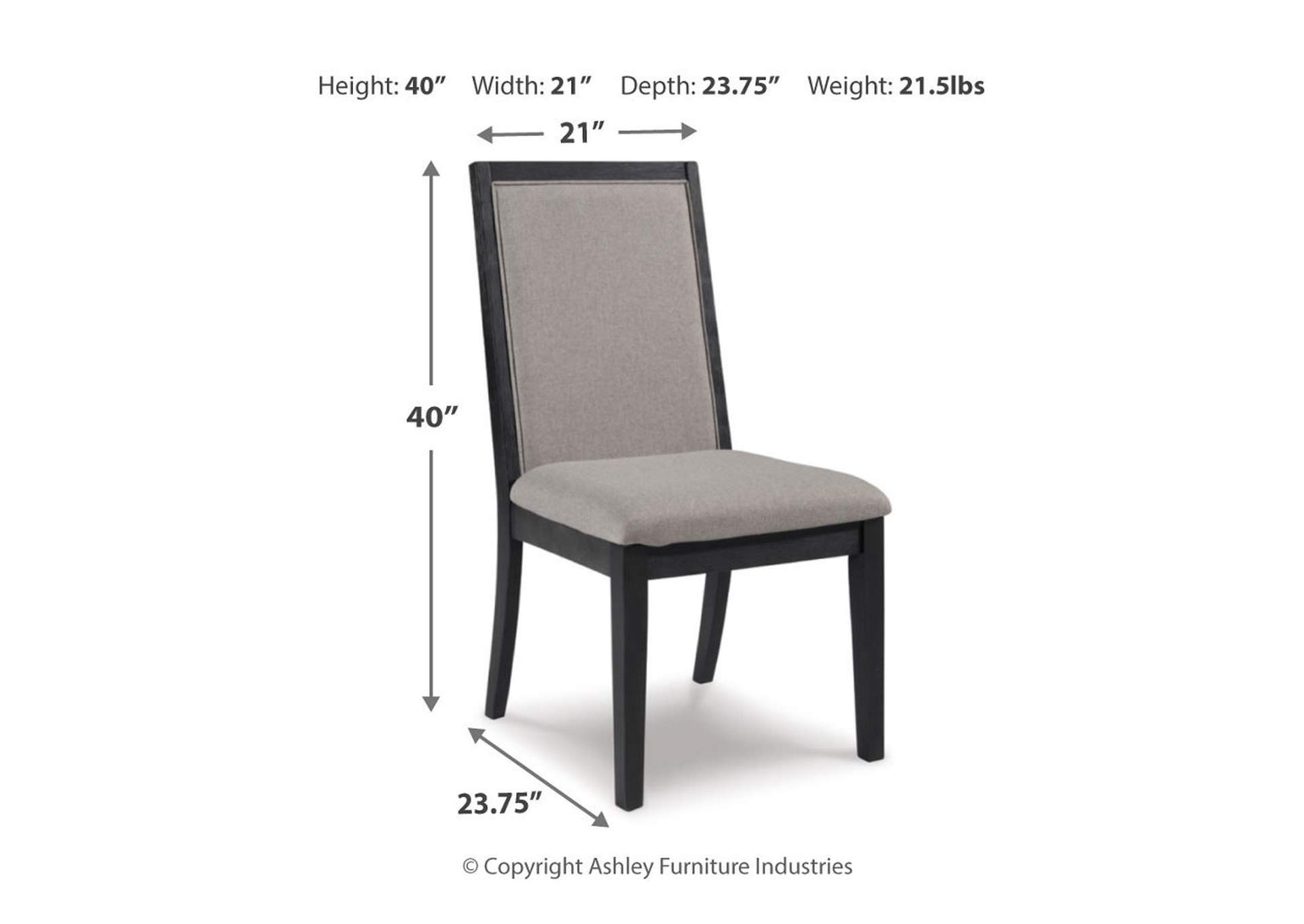 Foyland Dining Chair,Signature Design By Ashley