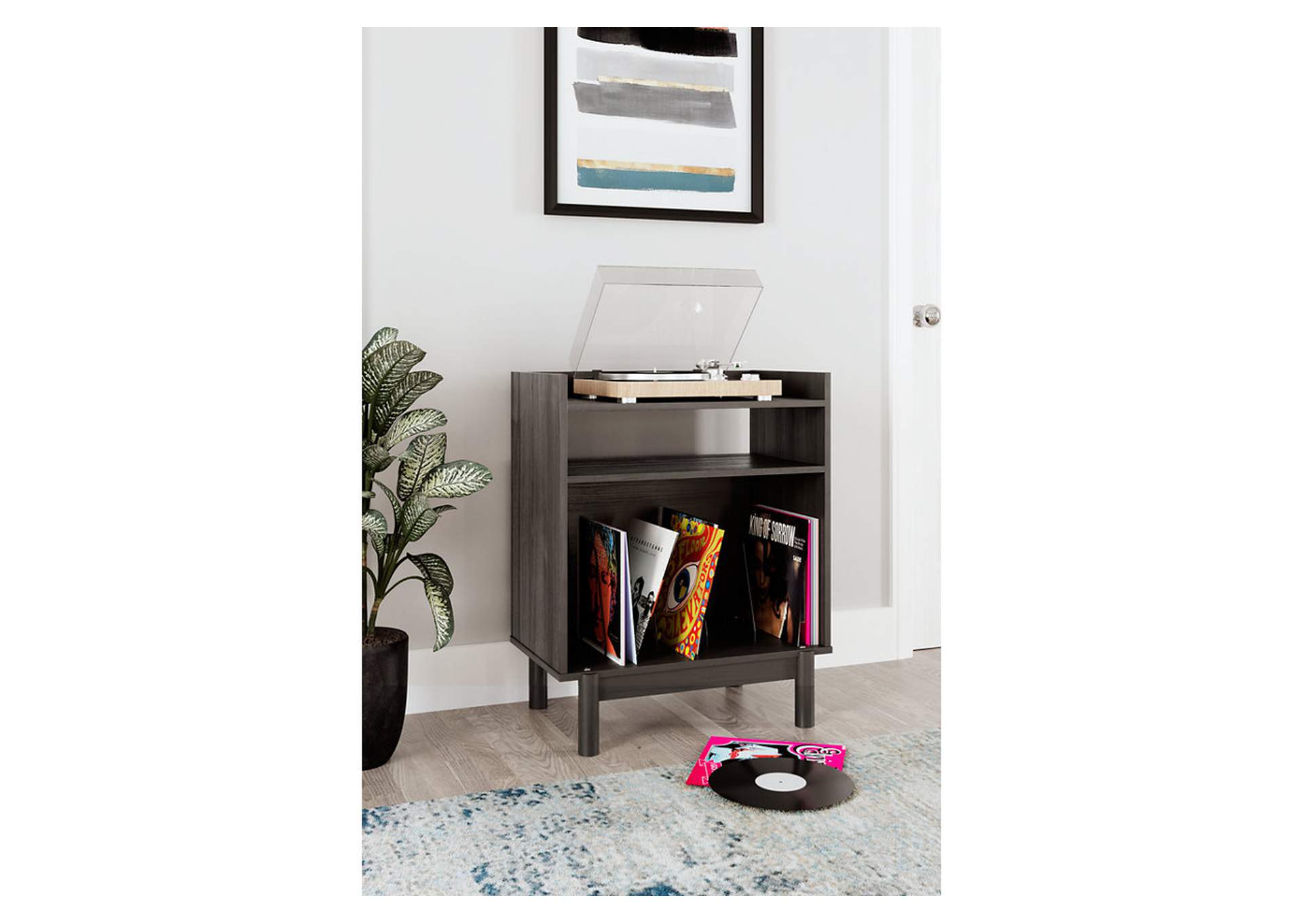 Brymont Turntable Accent Console,Signature Design By Ashley