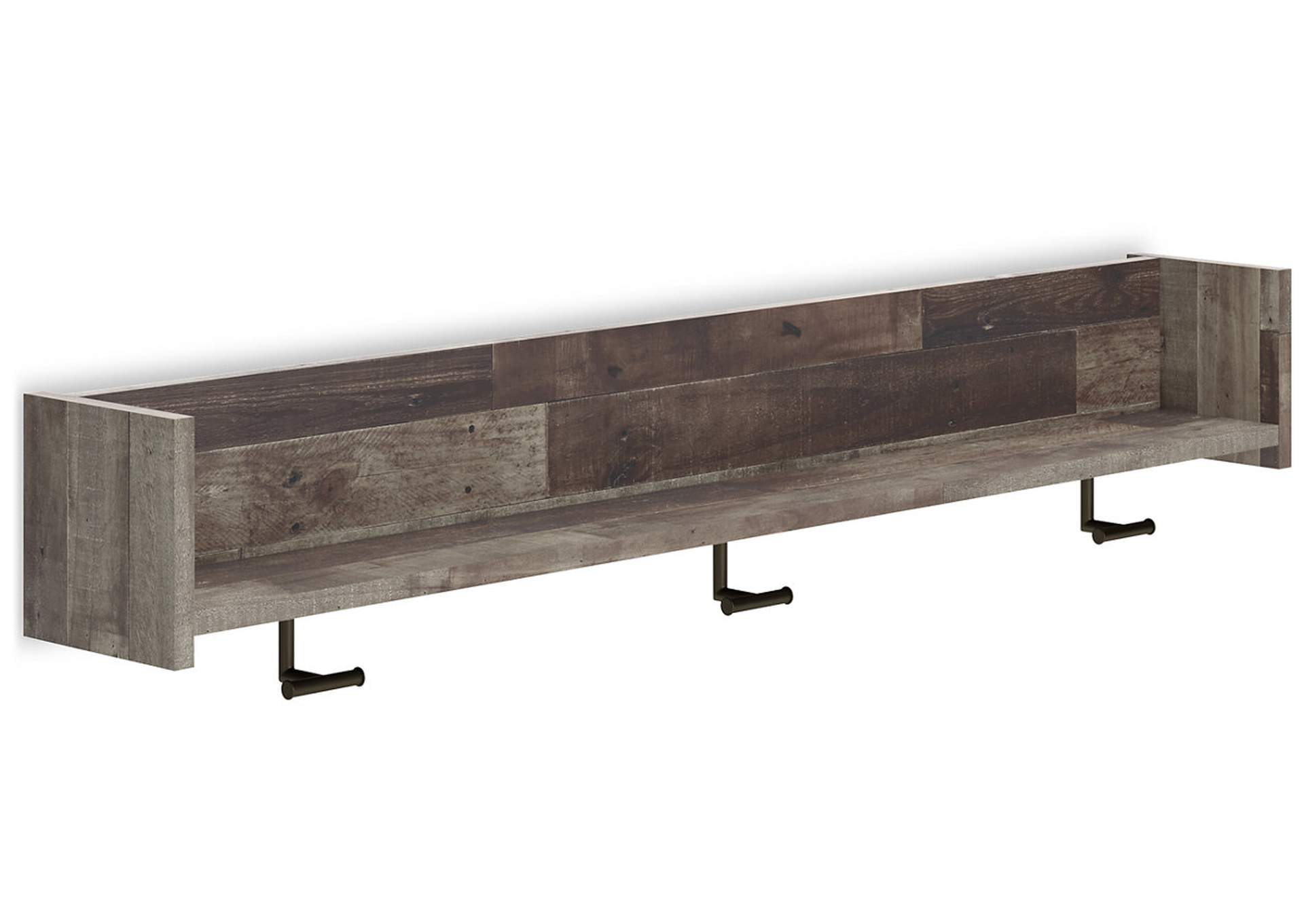 Neilsville Wall Mounted Coat Rack with Shelf,Signature Design By Ashley