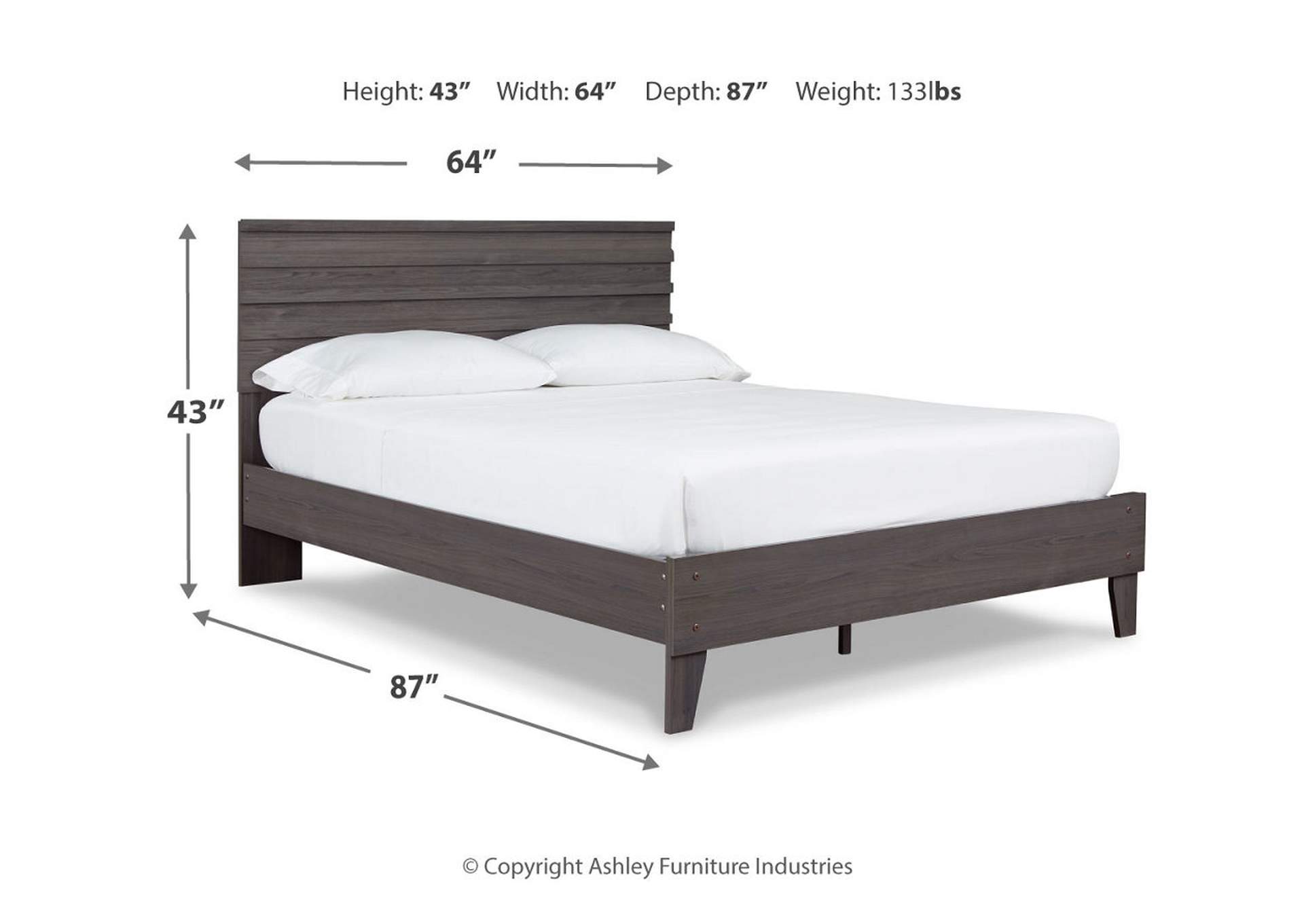 Brymont Queen Panel Platform Bed,Signature Design By Ashley