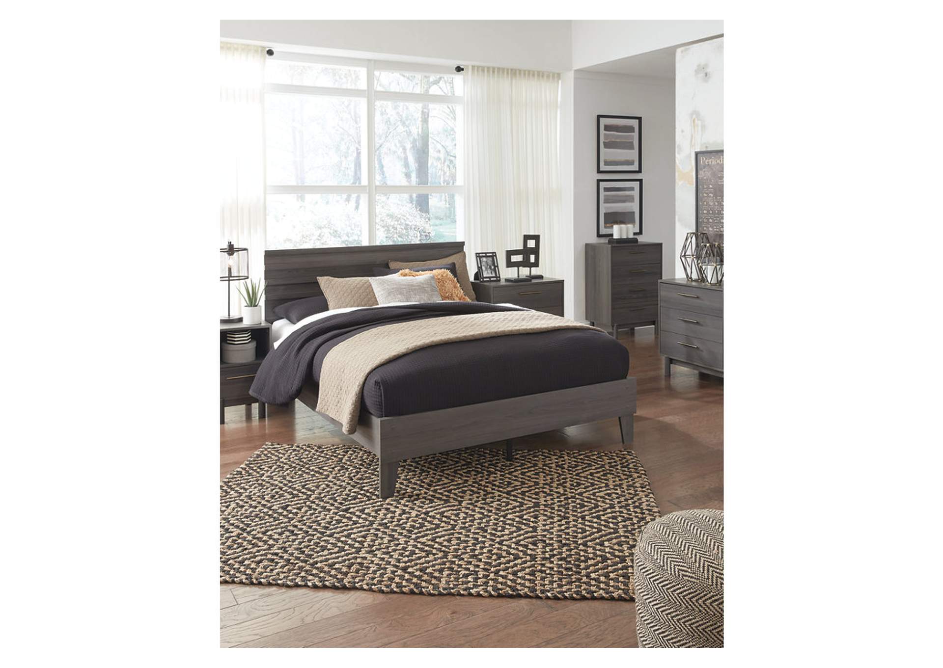 Brymont Queen Panel Platform Bed,Signature Design By Ashley