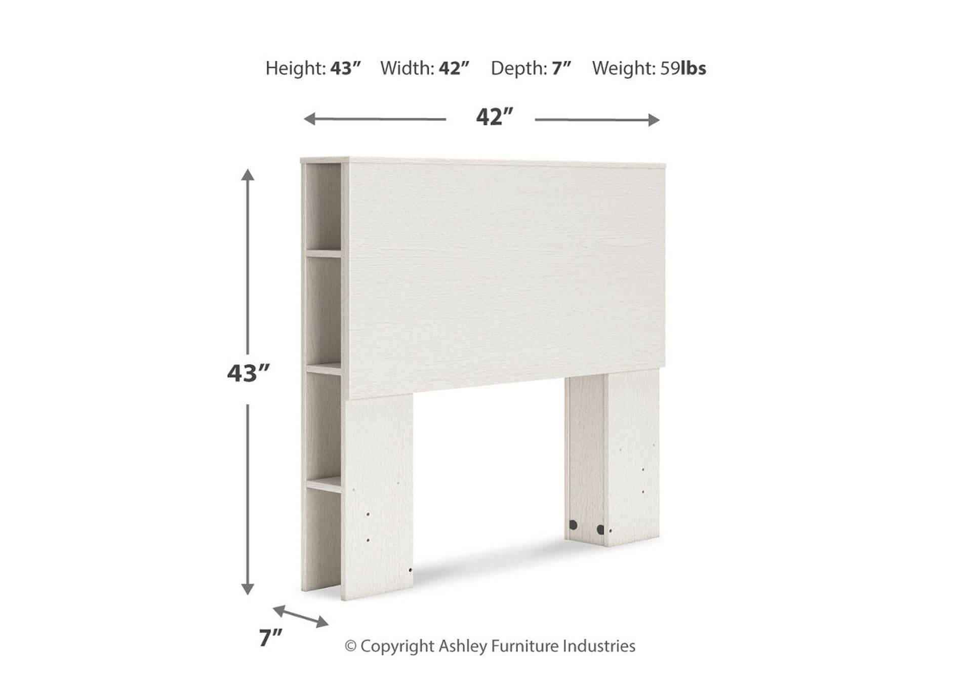 Aprilyn Twin Bookcase Headboard with Dresser, Chest and 2 Nightstands,Signature Design By Ashley