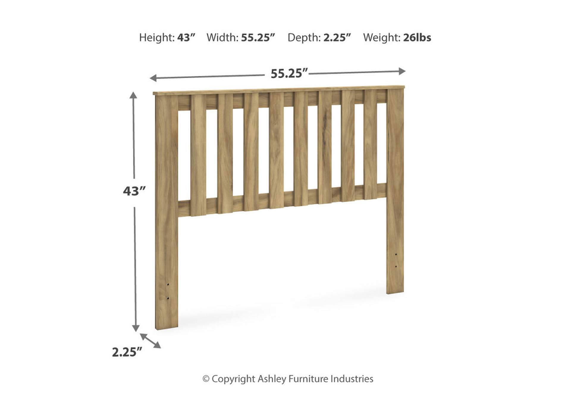 Bermacy Full Panel Headboard with Dresser and Nightstand,Signature Design By Ashley