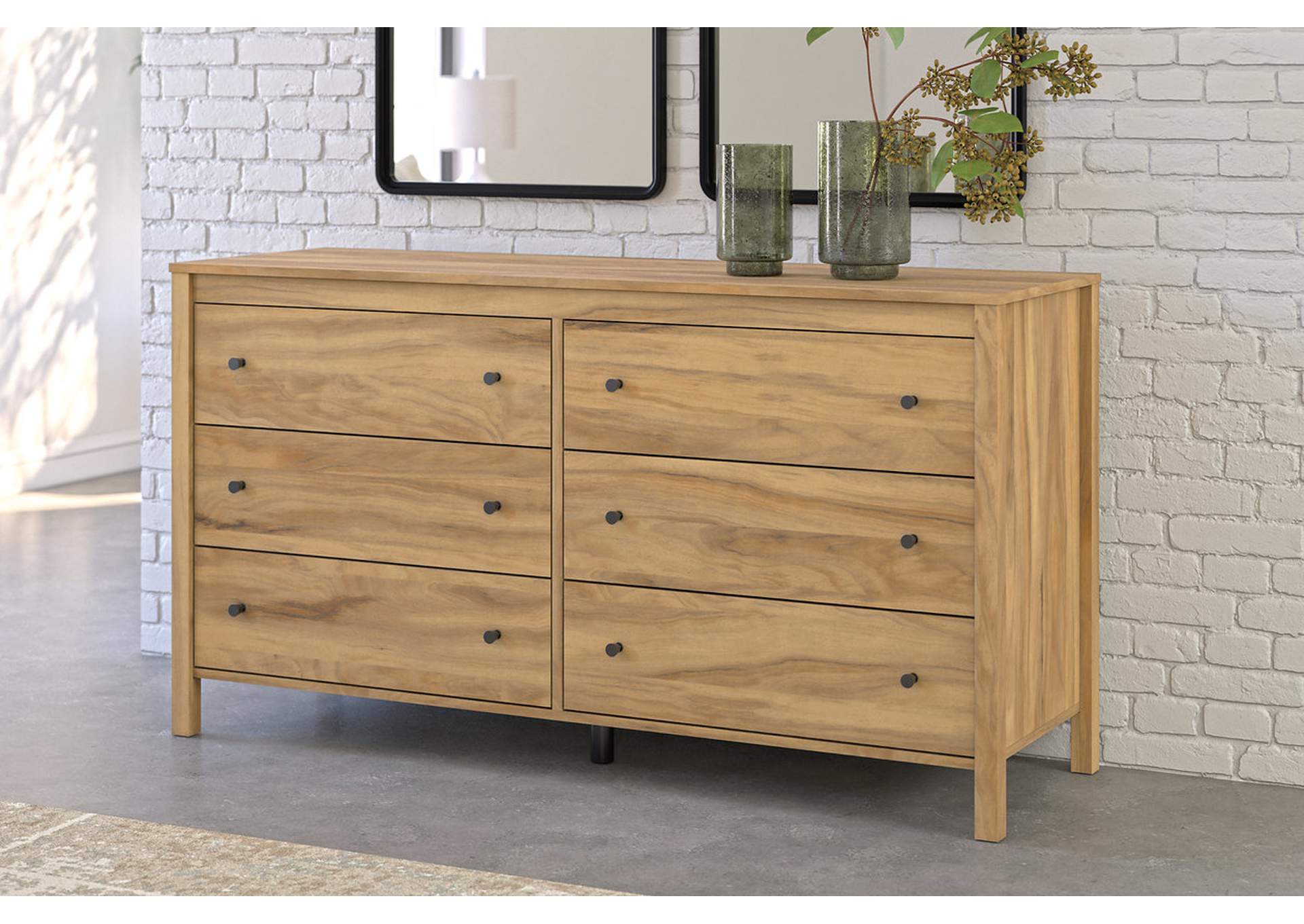 Bermacy Full Panel Headboard with Dresser and Nightstand,Signature Design By Ashley