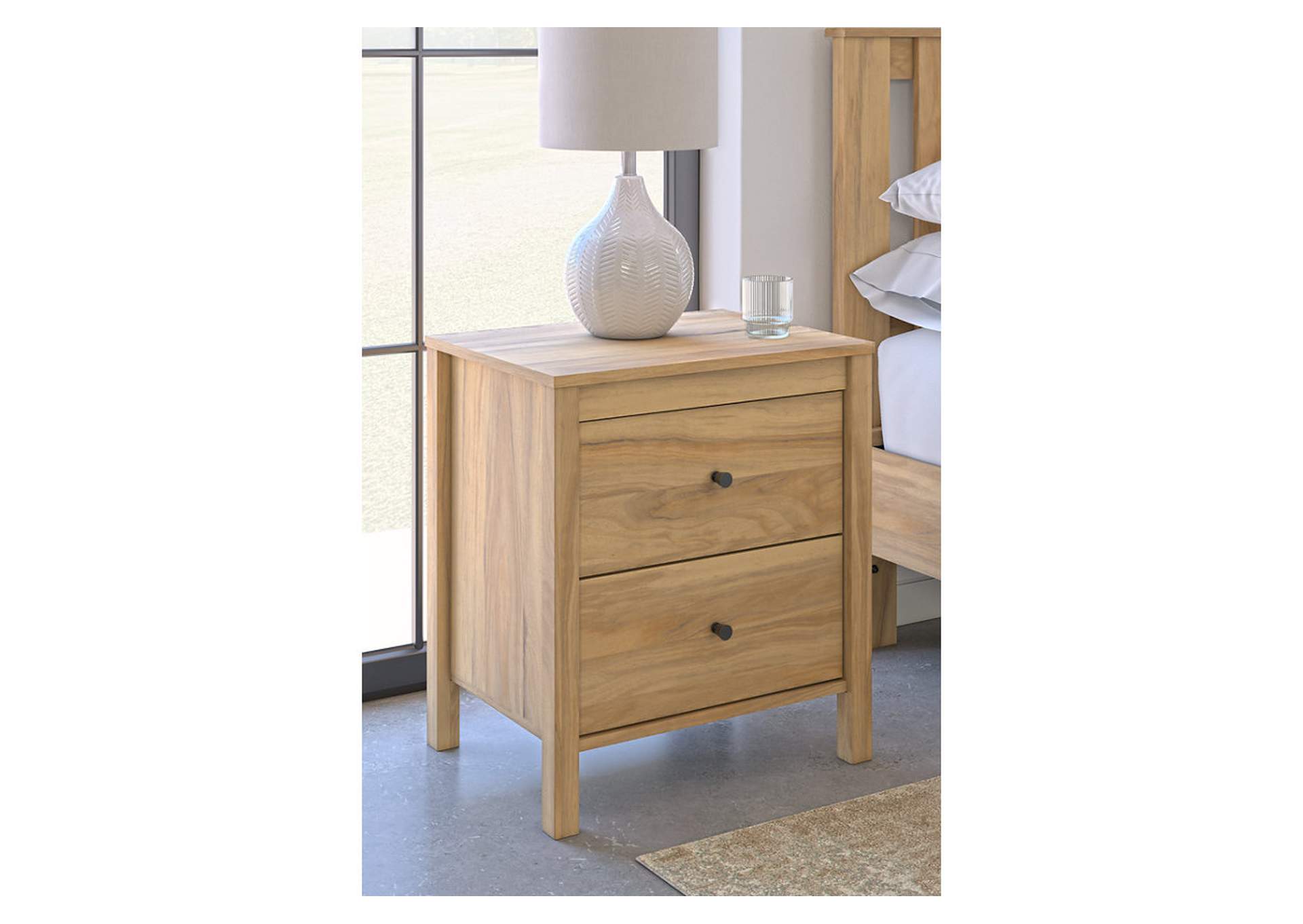 Bermacy Full Panel Headboard with Dresser and Nightstand,Signature Design By Ashley