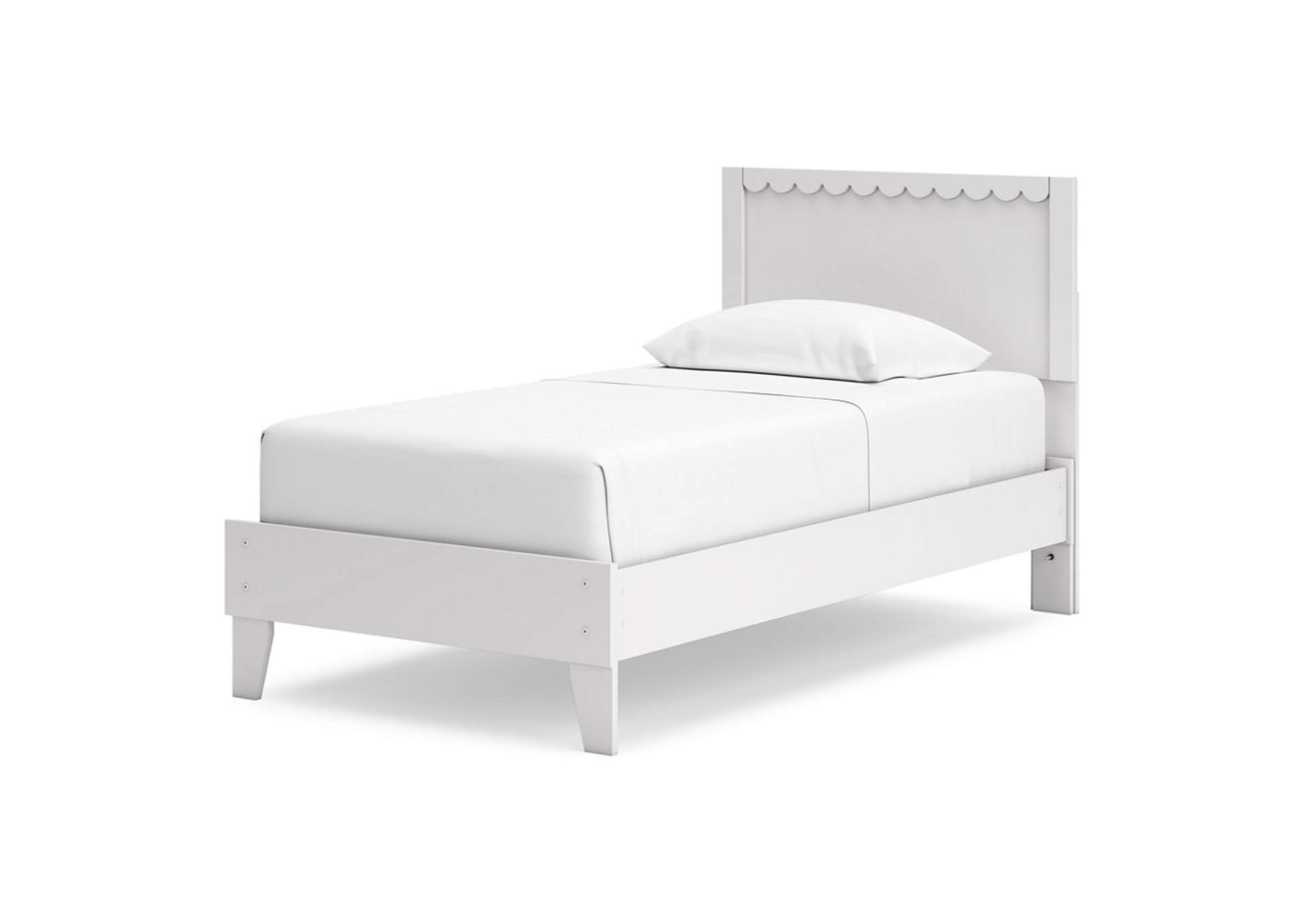 Hallityn Twin Panel Platform Bed with Dresser and Chest,Signature Design By Ashley