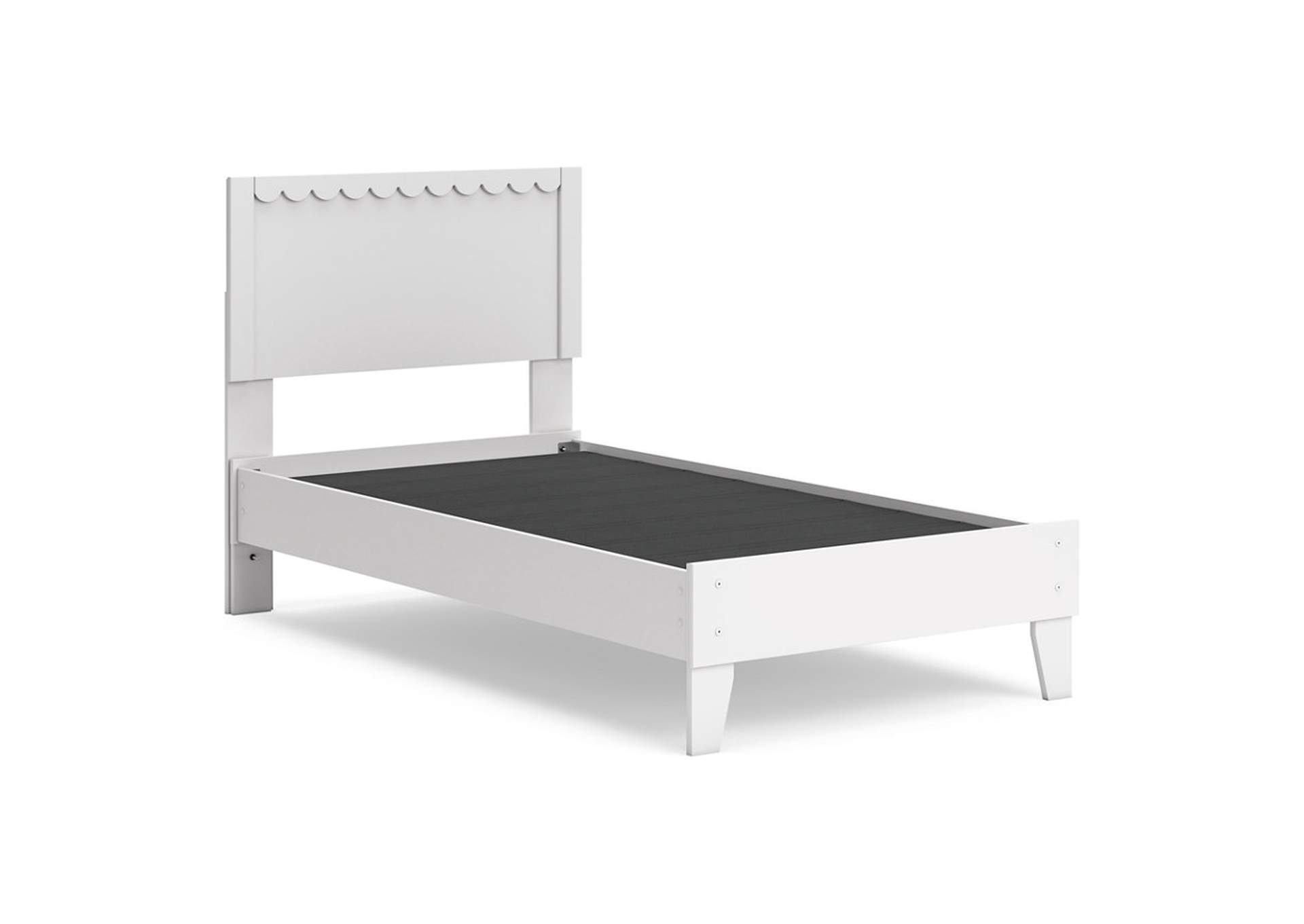 Hallityn Twin Panel Platform Bed with Dresser,Signature Design By Ashley