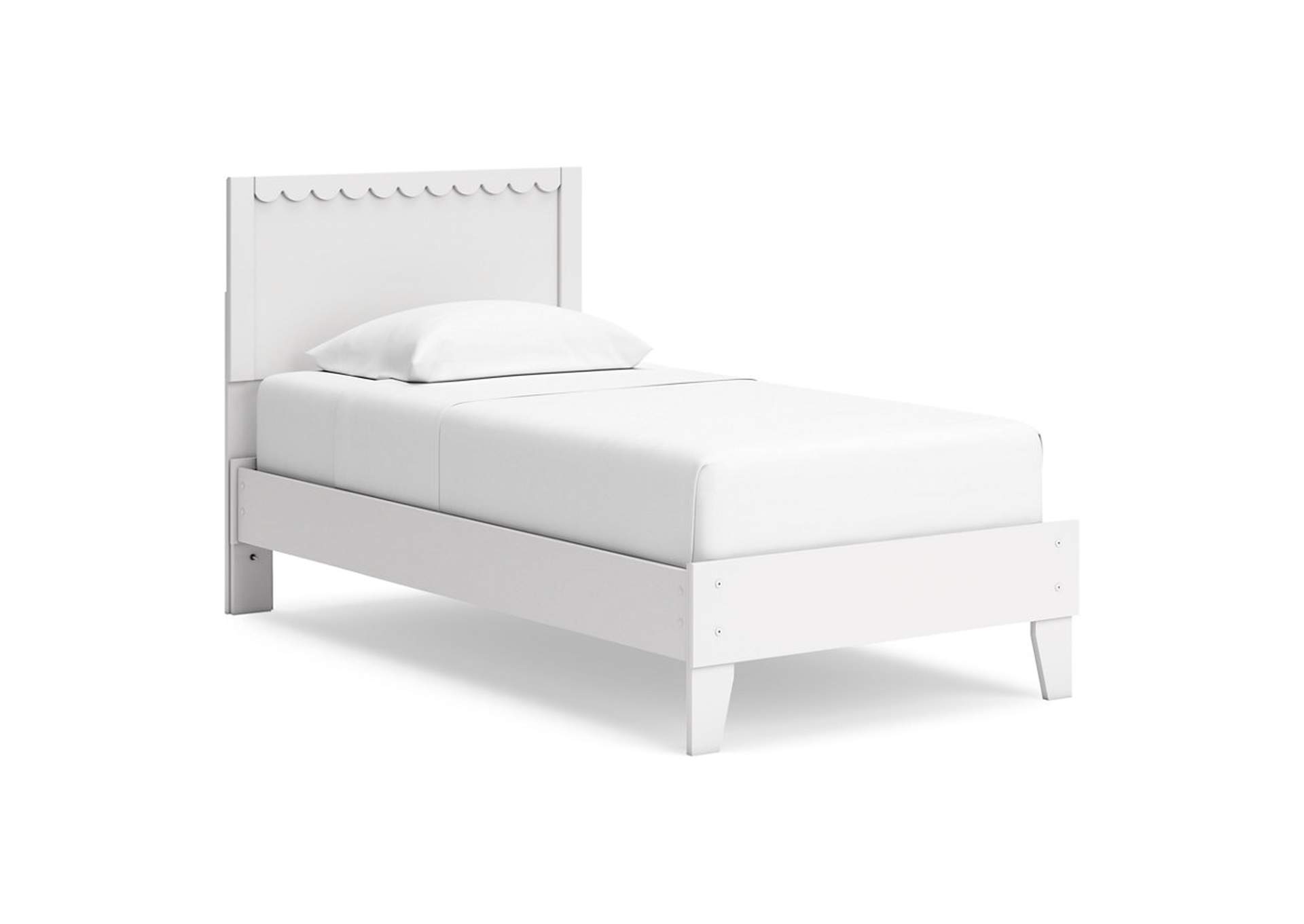 Hallityn Twin Panel Platform Bed with Dresser and Chest,Signature Design By Ashley