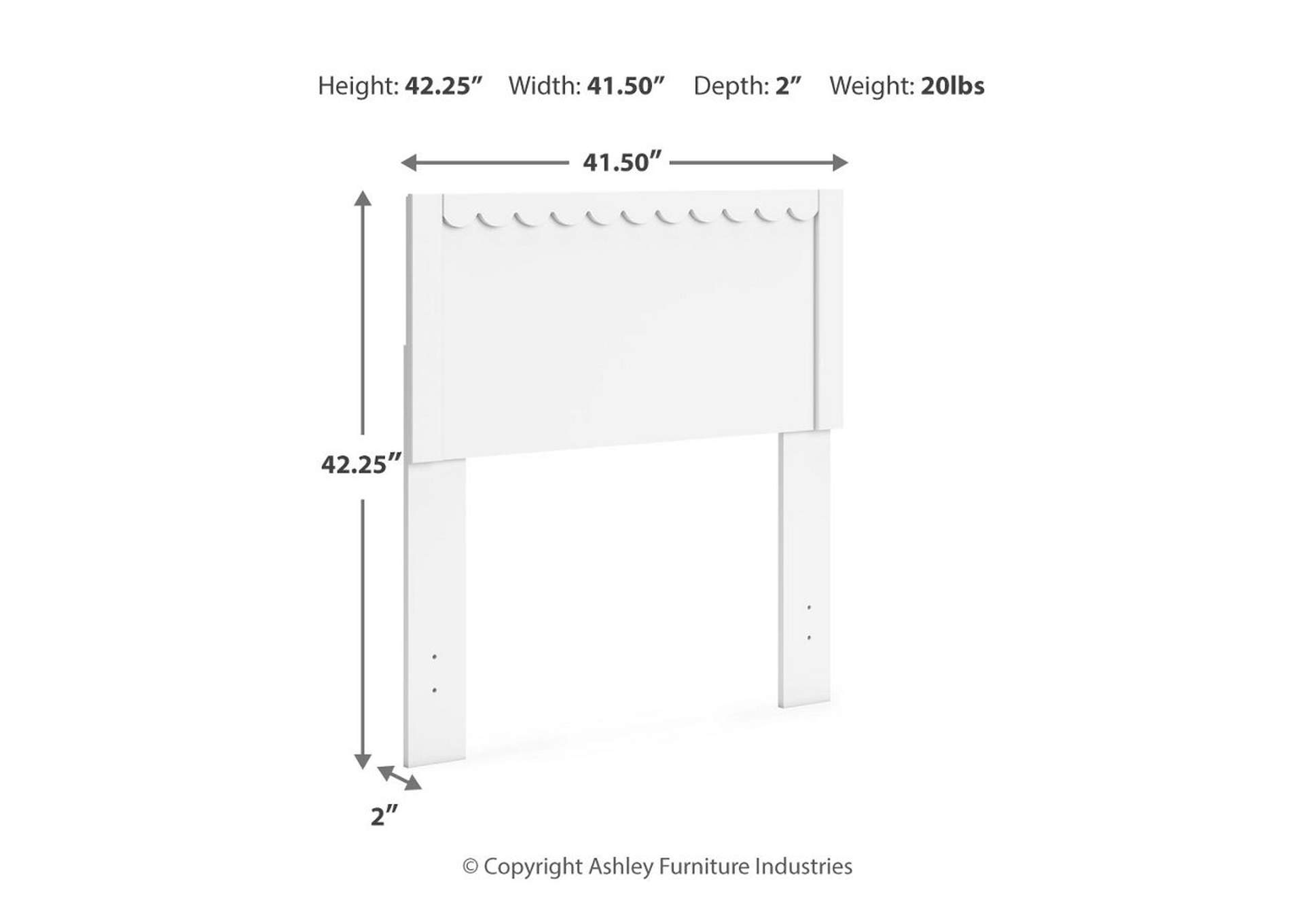 Hallityn Twin Panel Headboard,Signature Design By Ashley