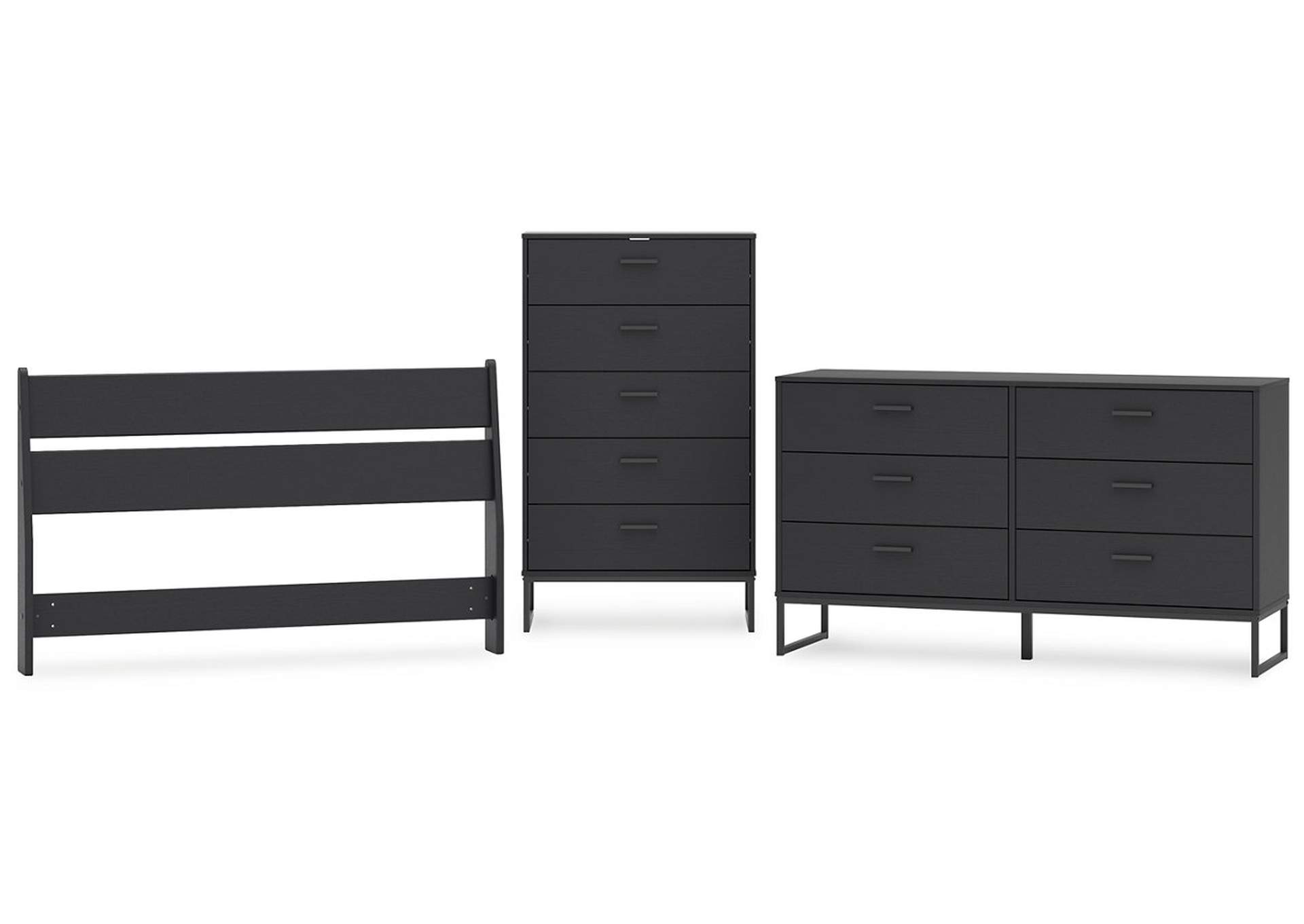 Socalle Full Panel Headboard with Dresser and Chest,Signature Design By Ashley