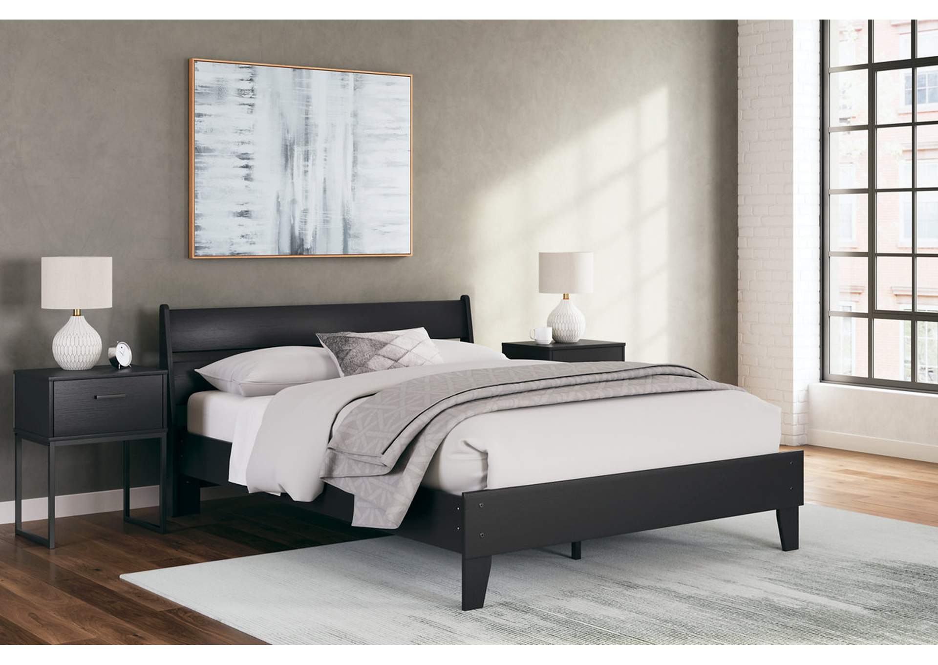 Socalle Queen Panel Platform Bed,Signature Design By Ashley