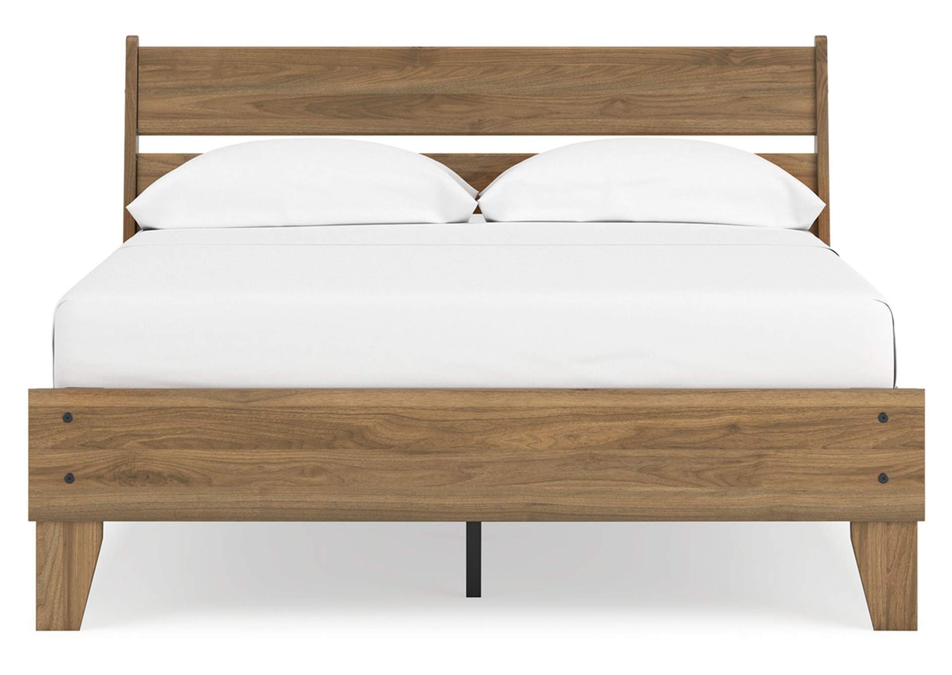 Deanlow Full Platform Panel Bed with Dresser and 2 Nightstands,Signature Design By Ashley