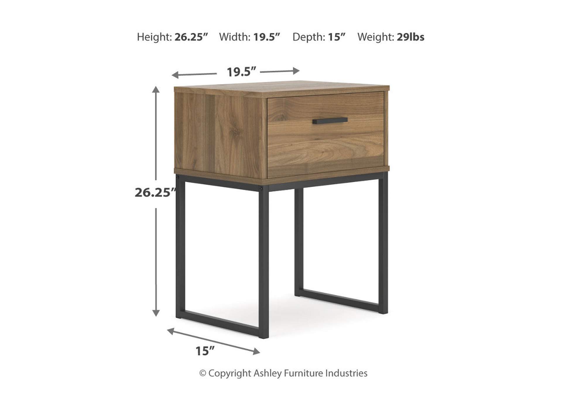 Deanlow Queen Panel Headboard with 2 Nightstands,Signature Design By Ashley