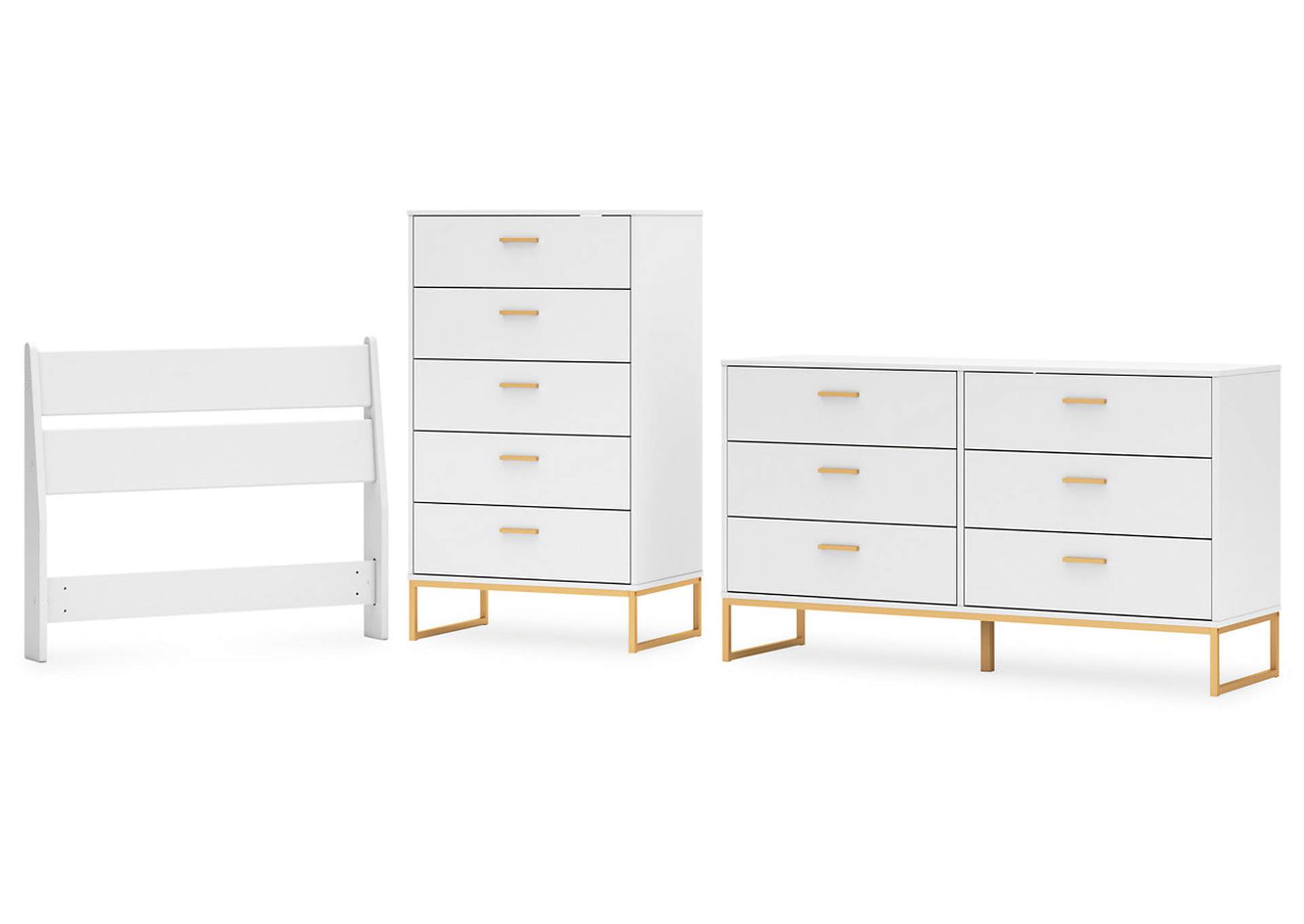 Socalle Twin Panel Headboard with Dresser and Chest,Signature Design By Ashley