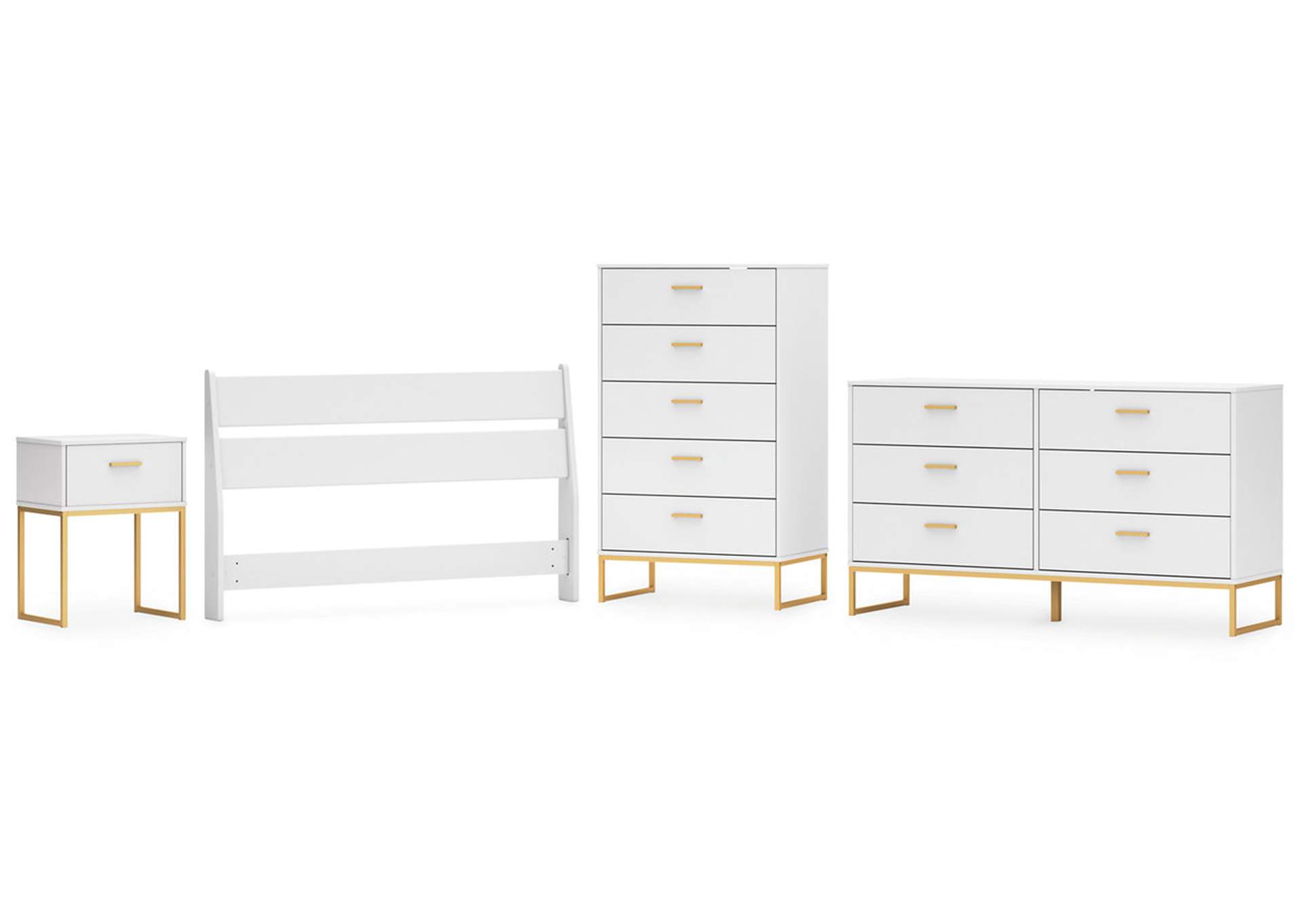 Socalle Full Panel Headboard with Dresser, Chest and Nightstand,Signature Design By Ashley