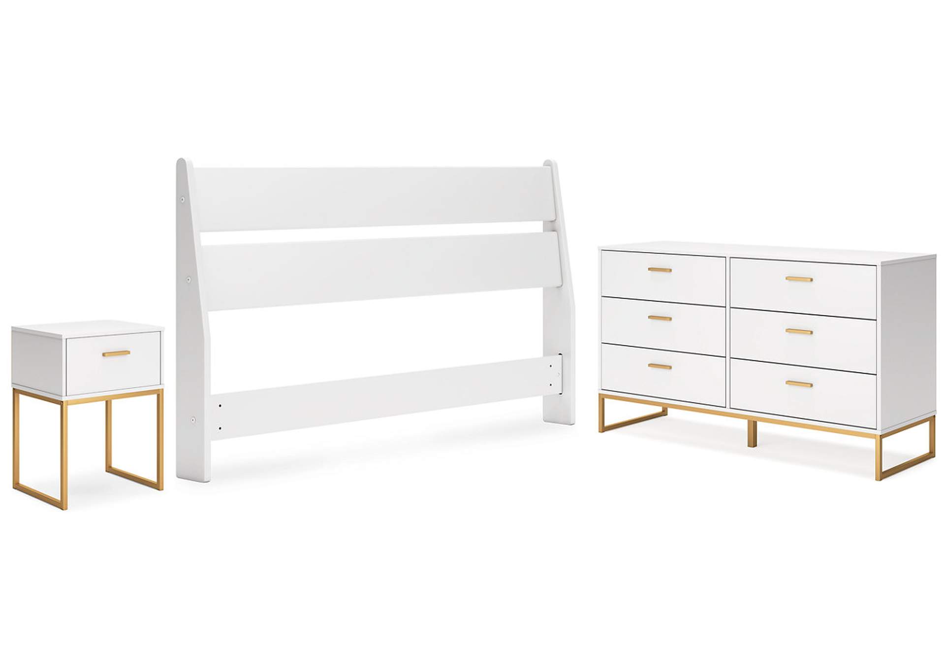 Socalle Full Panel Headboard with Dresser and Nightstand,Signature Design By Ashley