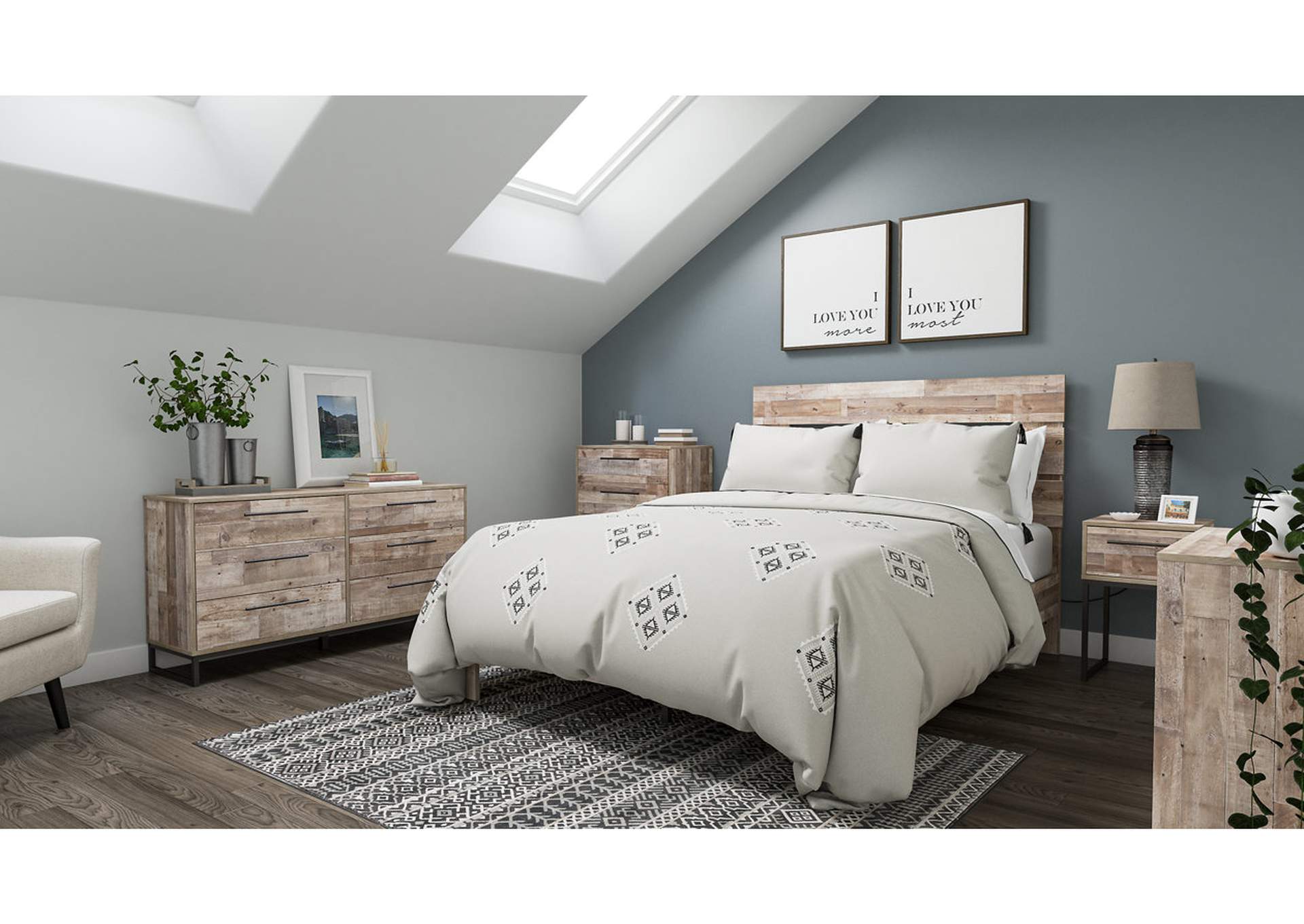 Neilsville Queen Panel Platform Bed,Signature Design By Ashley