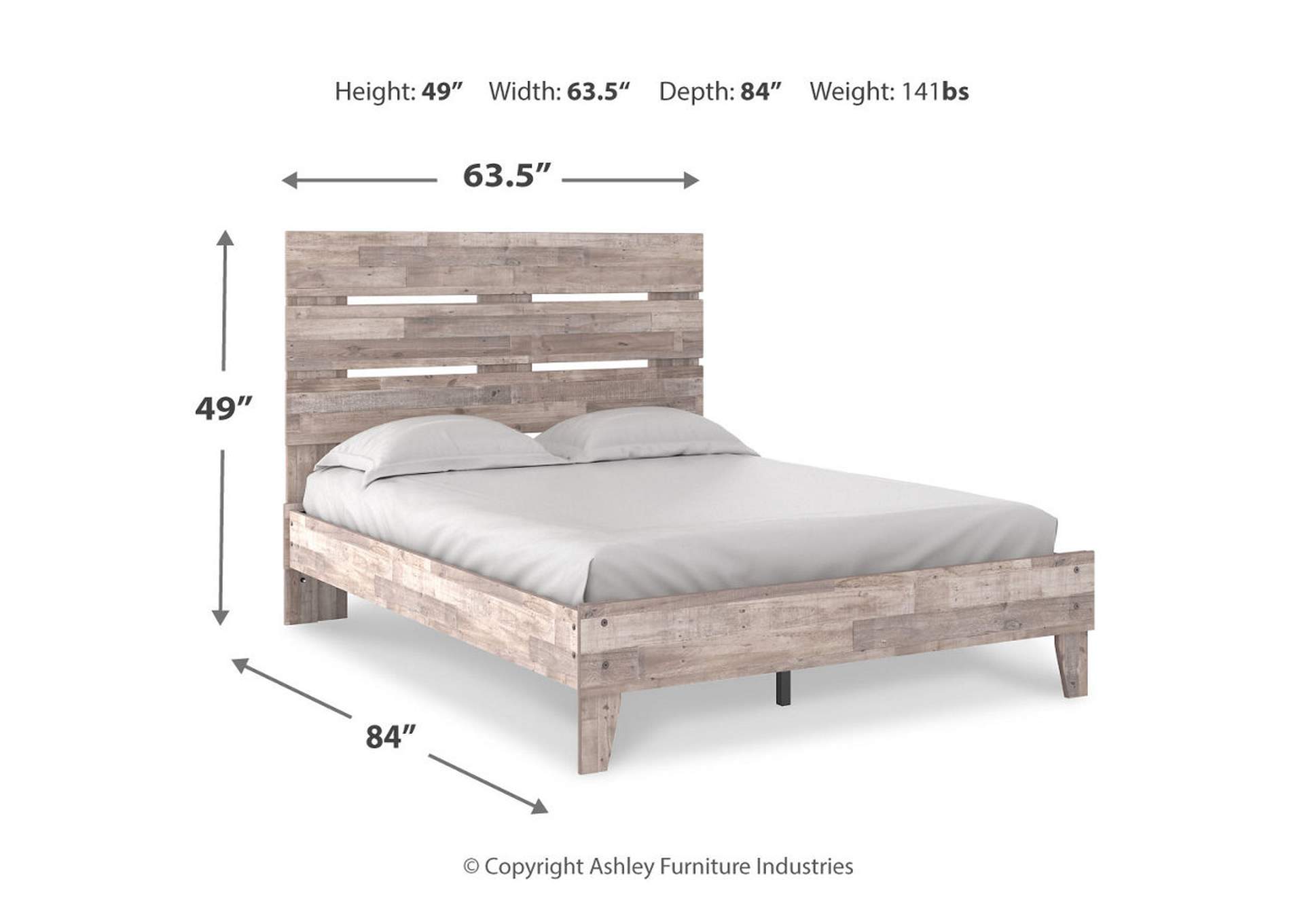 Neilsville Queen Panel Platform Bed,Signature Design By Ashley