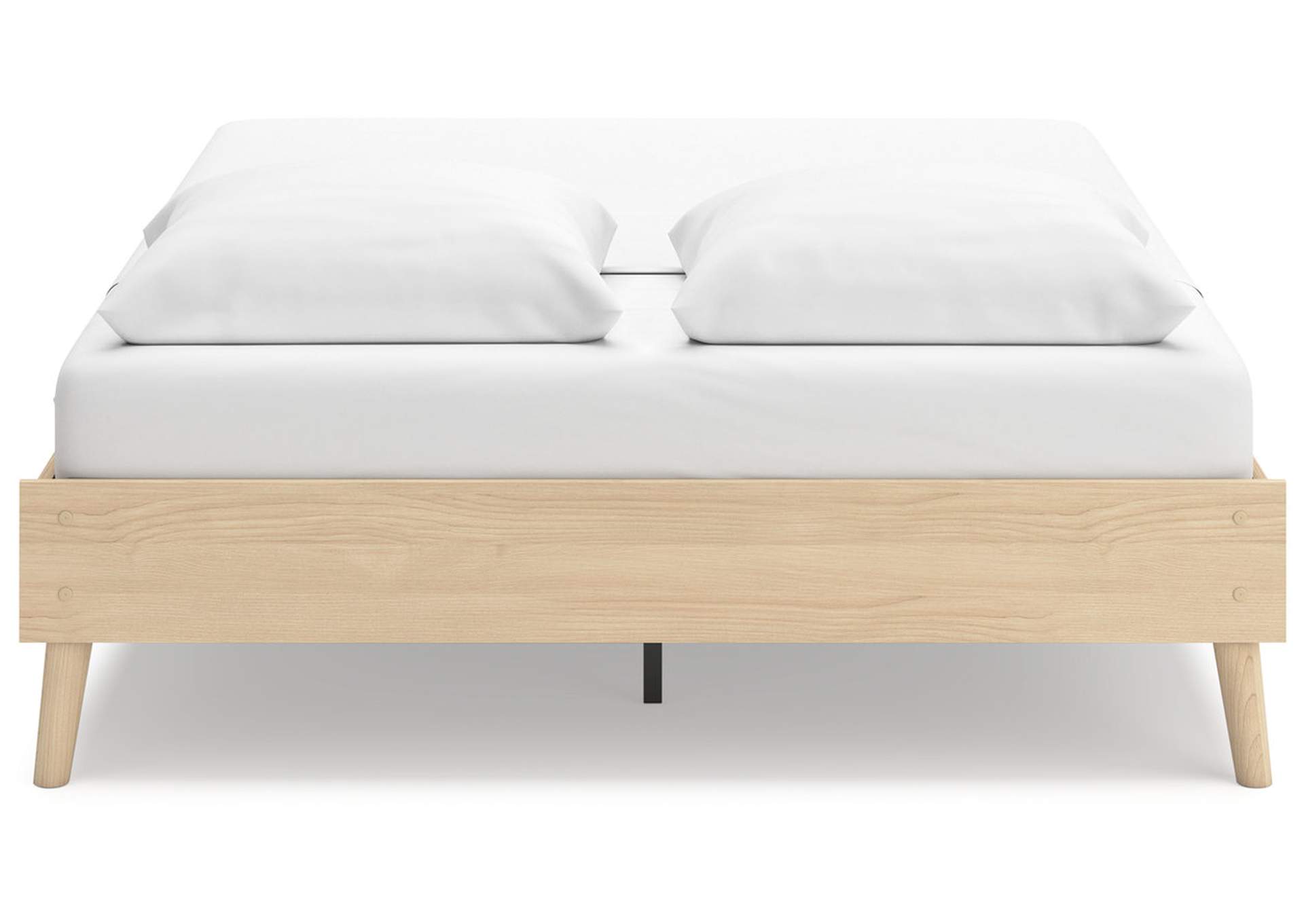 Cabinella Queen Platform Bed with 2 Nightstands,Signature Design By Ashley