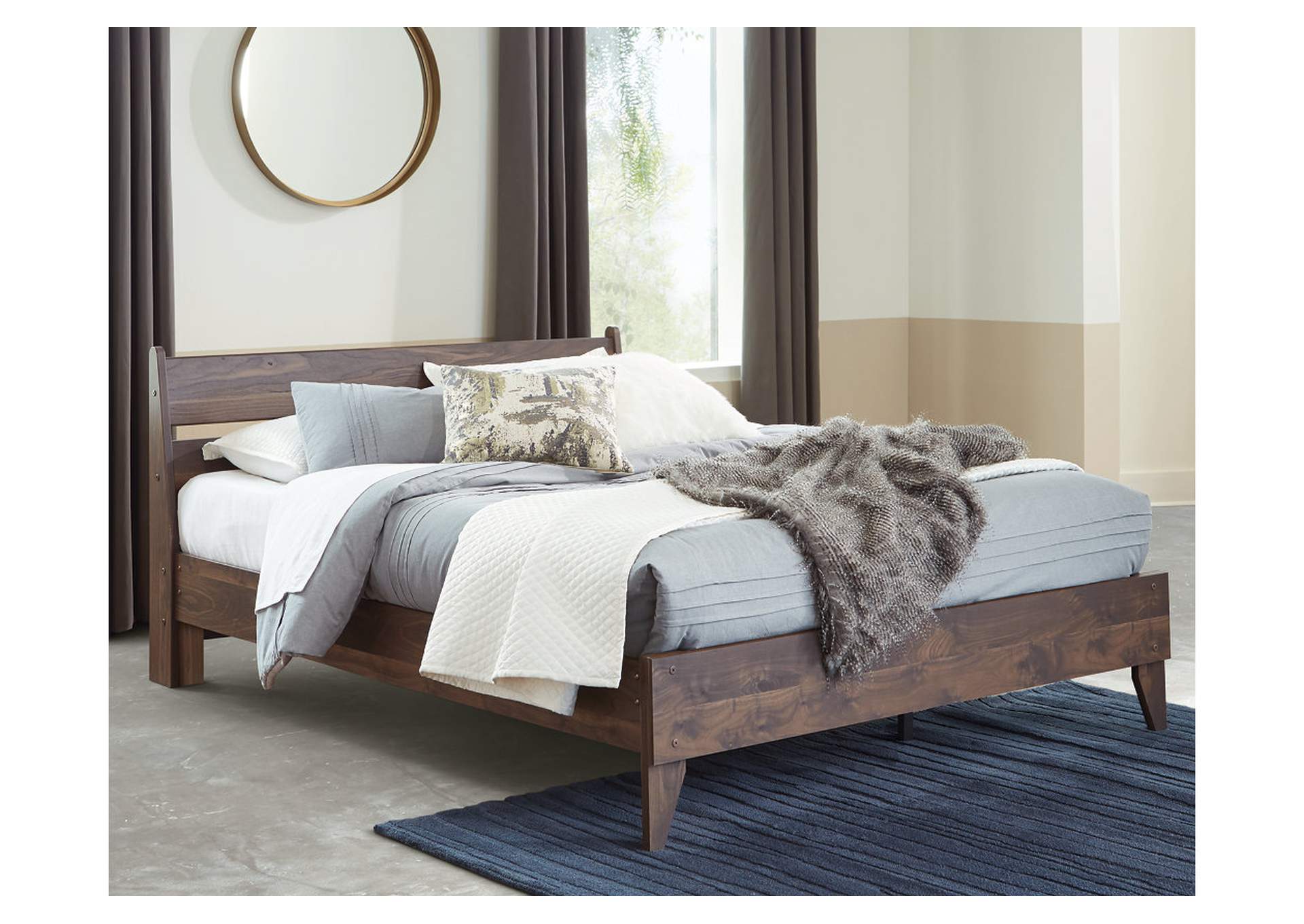 Calverson Queen Panel Platform Bed,Signature Design By Ashley