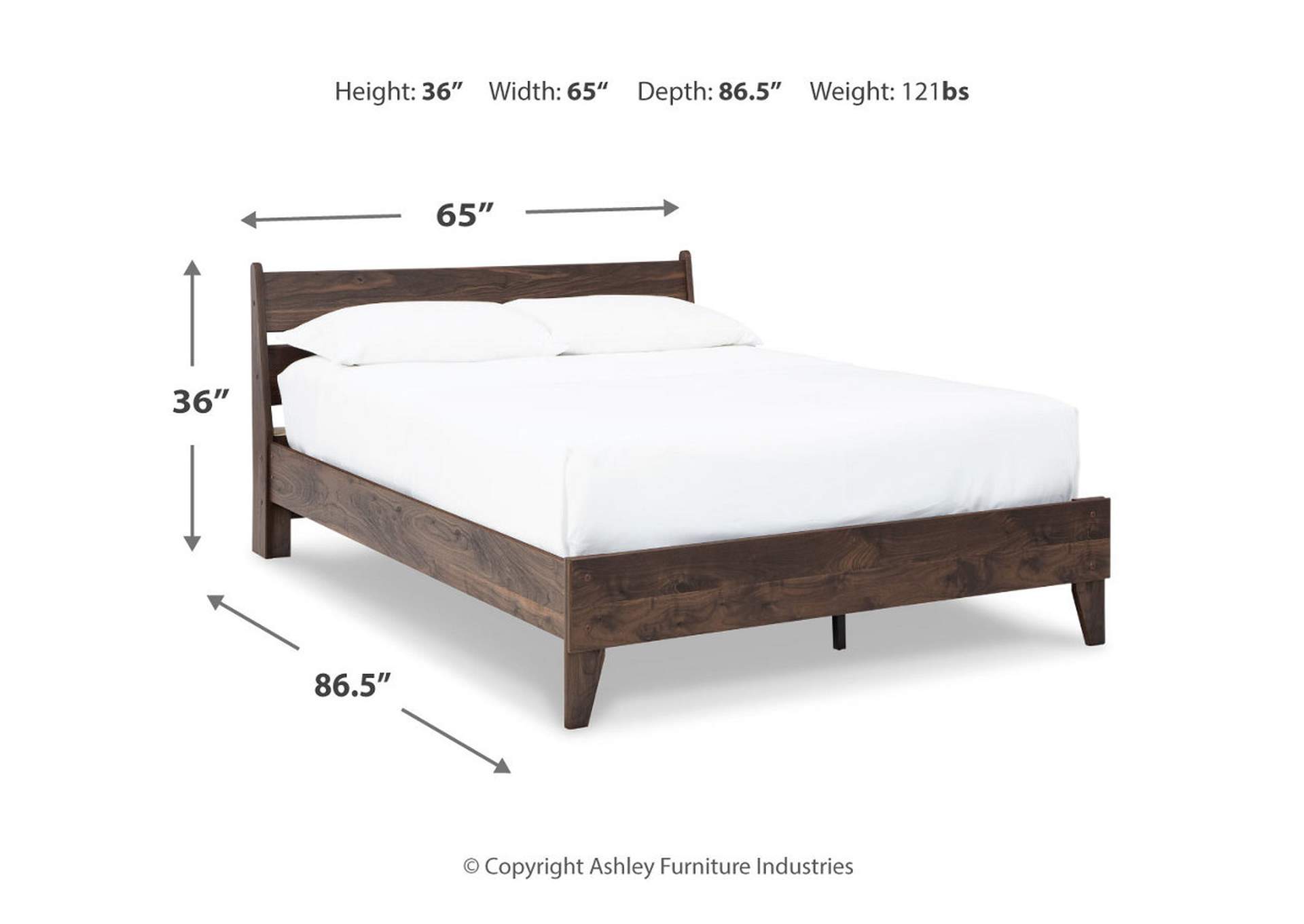 Calverson Queen Panel Platform Bed,Signature Design By Ashley