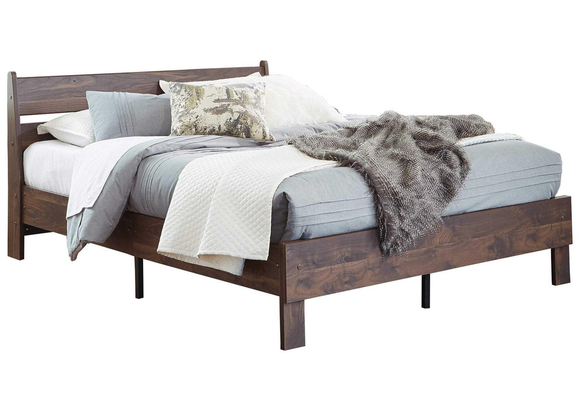 Calverson Queen Panel Platform Bed with Dresser and Nightstand,Signature Design By Ashley