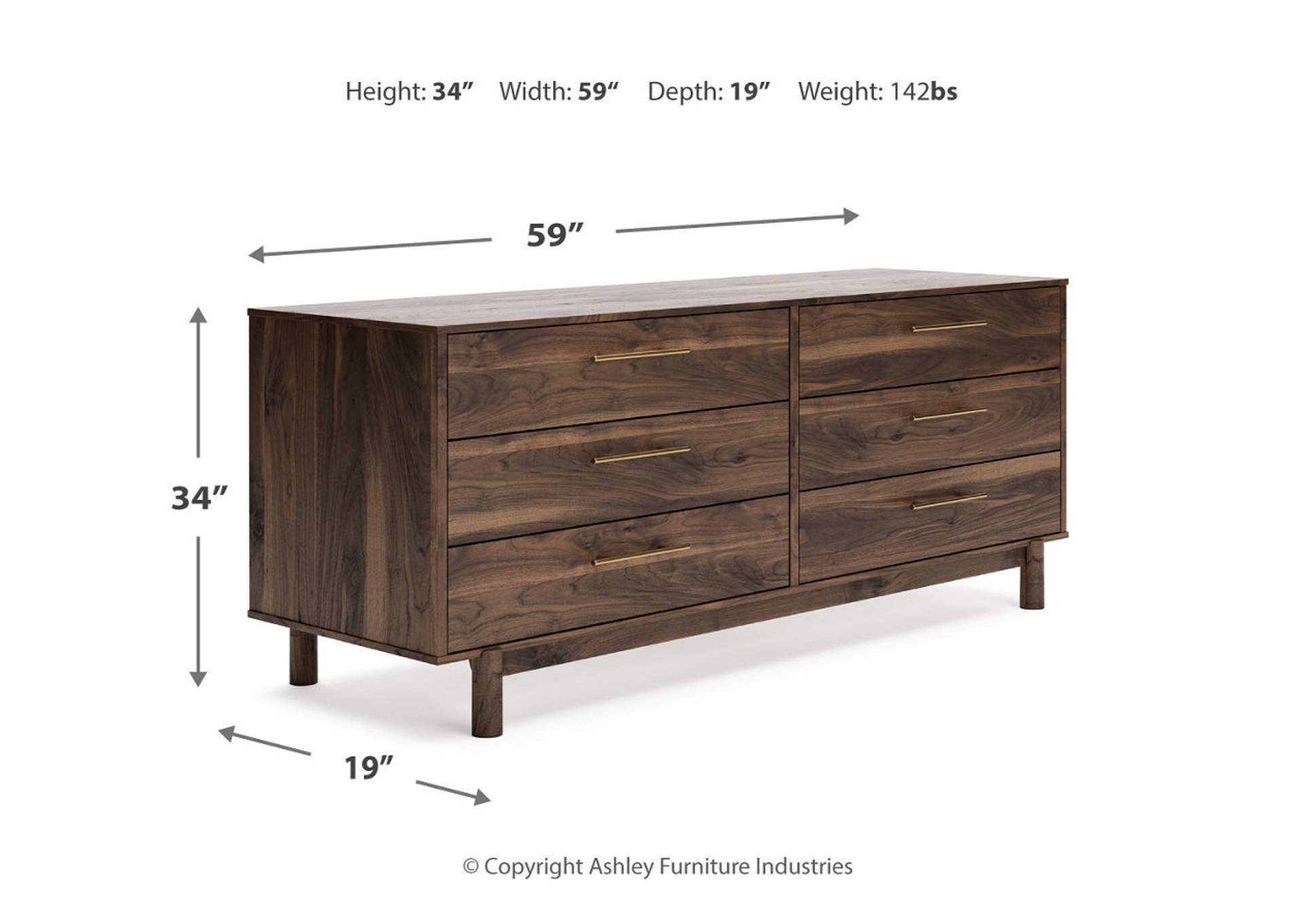 Calverson Queen Panel Platform Bed with Dresser and Nightstand,Signature Design By Ashley