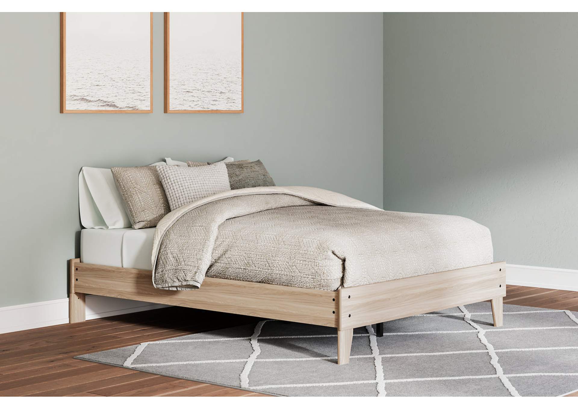 Battelle Full Platform Bed,Signature Design By Ashley