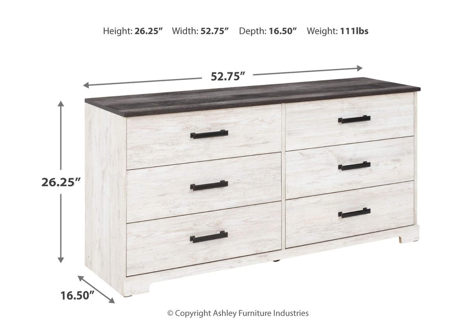 Shawburn Queen Platform Bed with Dresser and 2 Nightstands,Signature Design By Ashley