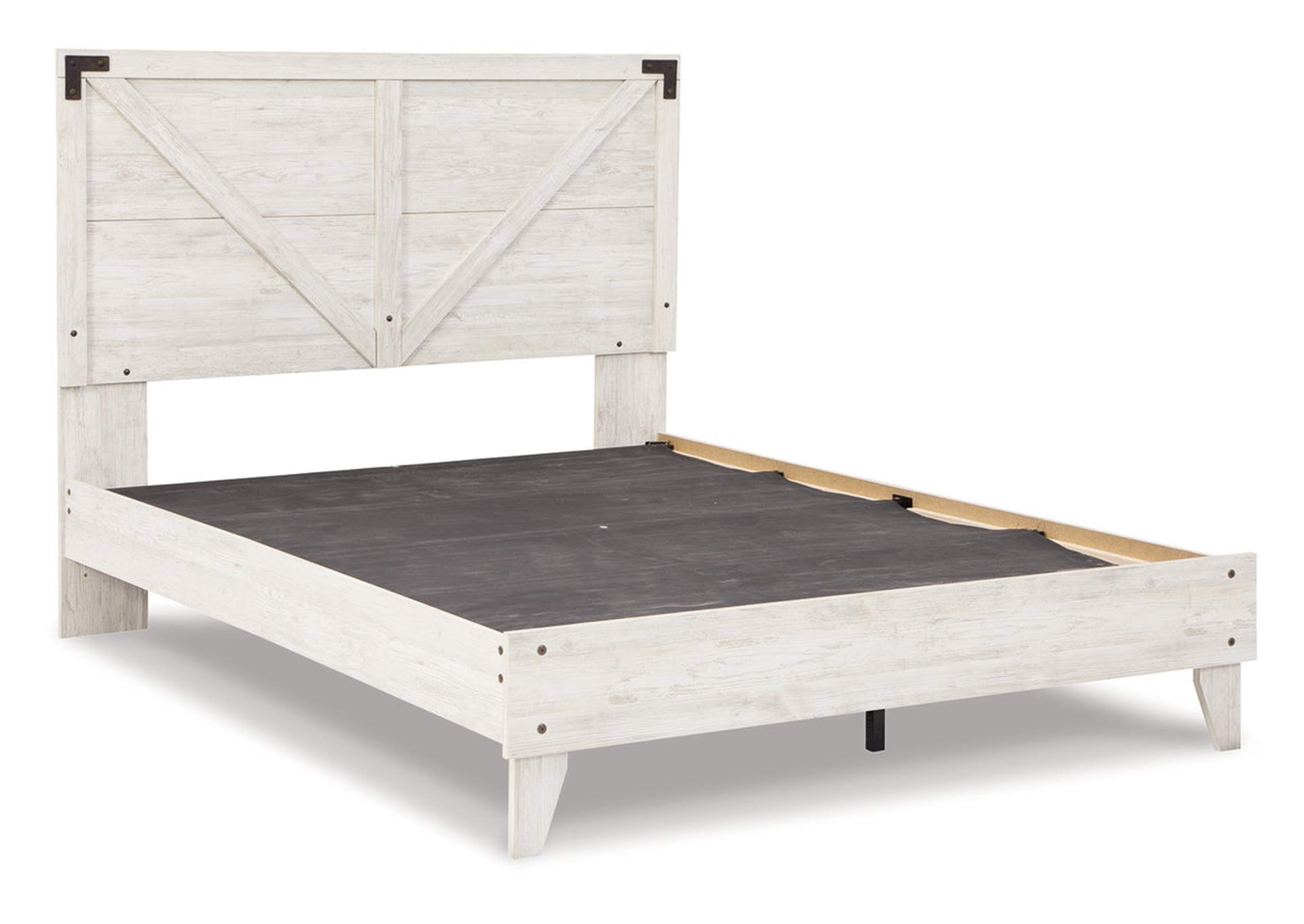 Shawburn Queen Platform Bed with Dresser, Chest and 2 Nightstands,Signature Design By Ashley