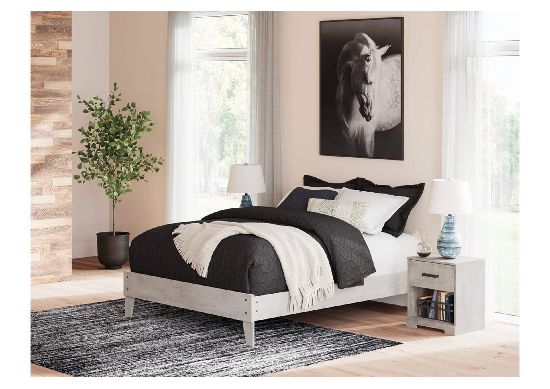 Shawburn Queen Platform Bed,Signature Design By Ashley