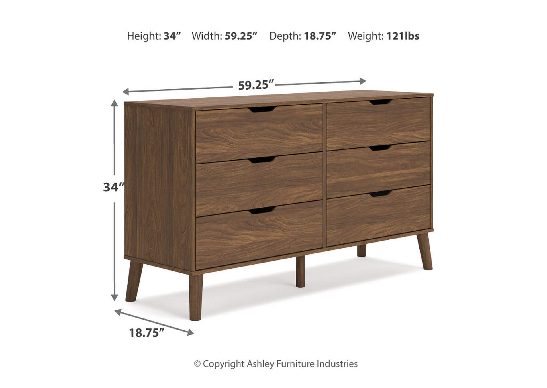 Fordmont Full Panel Headboard with Dresser and Nightstand,Signature Design By Ashley