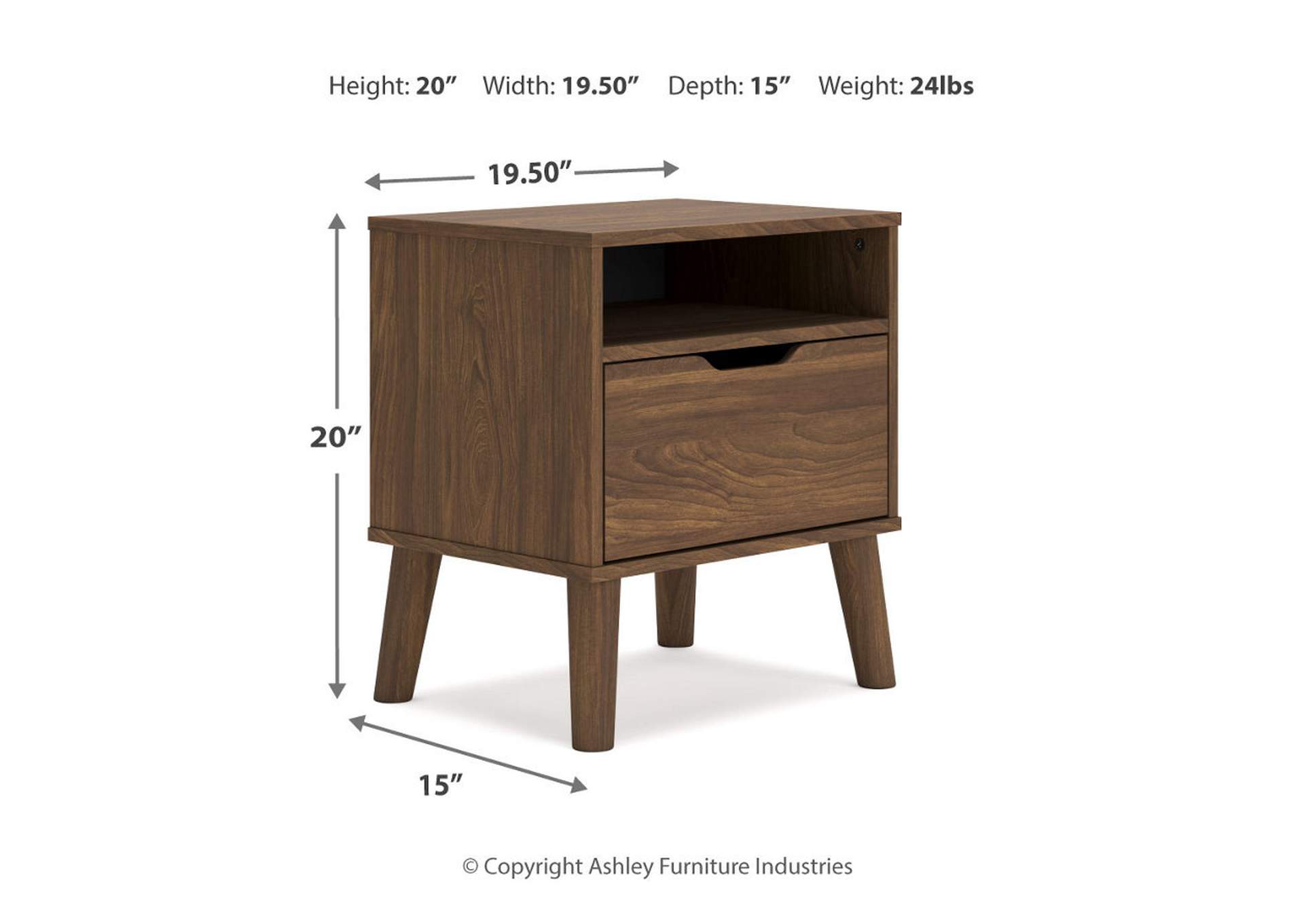 Fordmont Full Panel Headboard with 2 Nightstands,Signature Design By Ashley