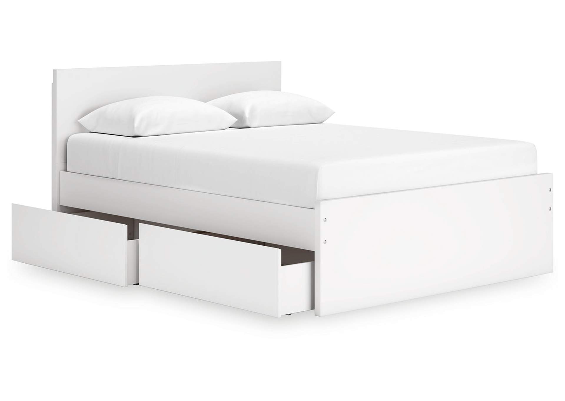 Onita Queen Panel Platform Bed with 1 Side Storage,Signature Design By Ashley