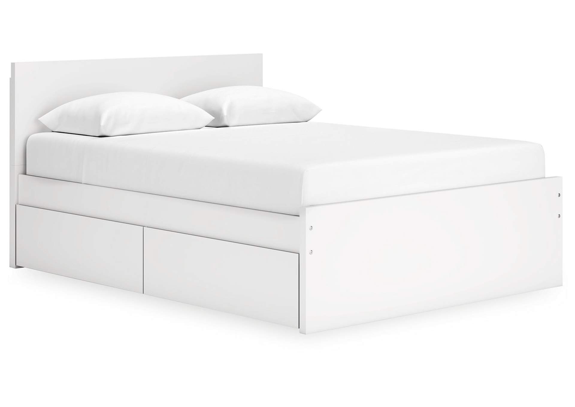 Onita Queen Panel Platform Bed with 2 Side Storage,Signature Design By Ashley