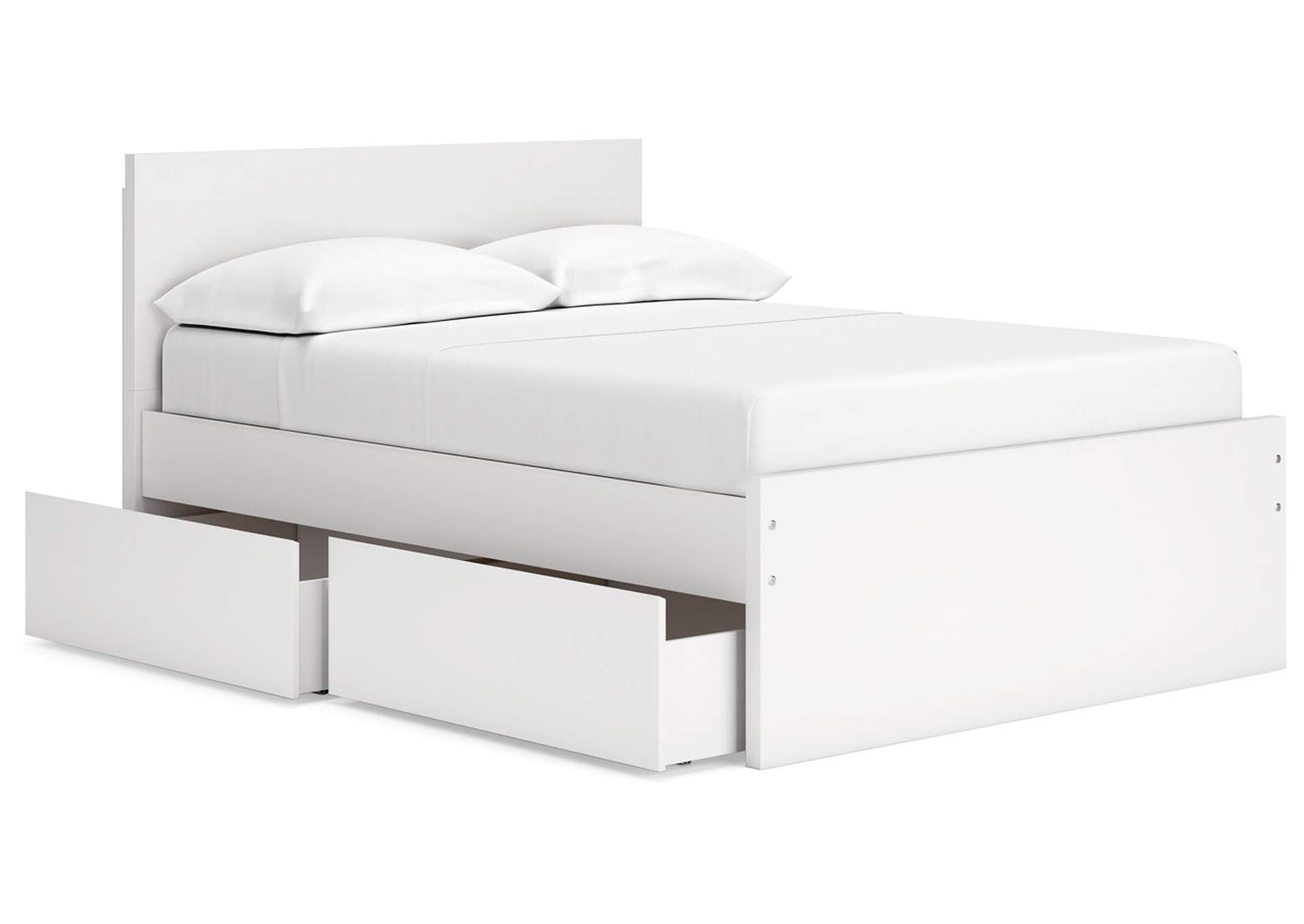 Onita Full Panel Platform Bed with 1 Side Storage,Signature Design By Ashley