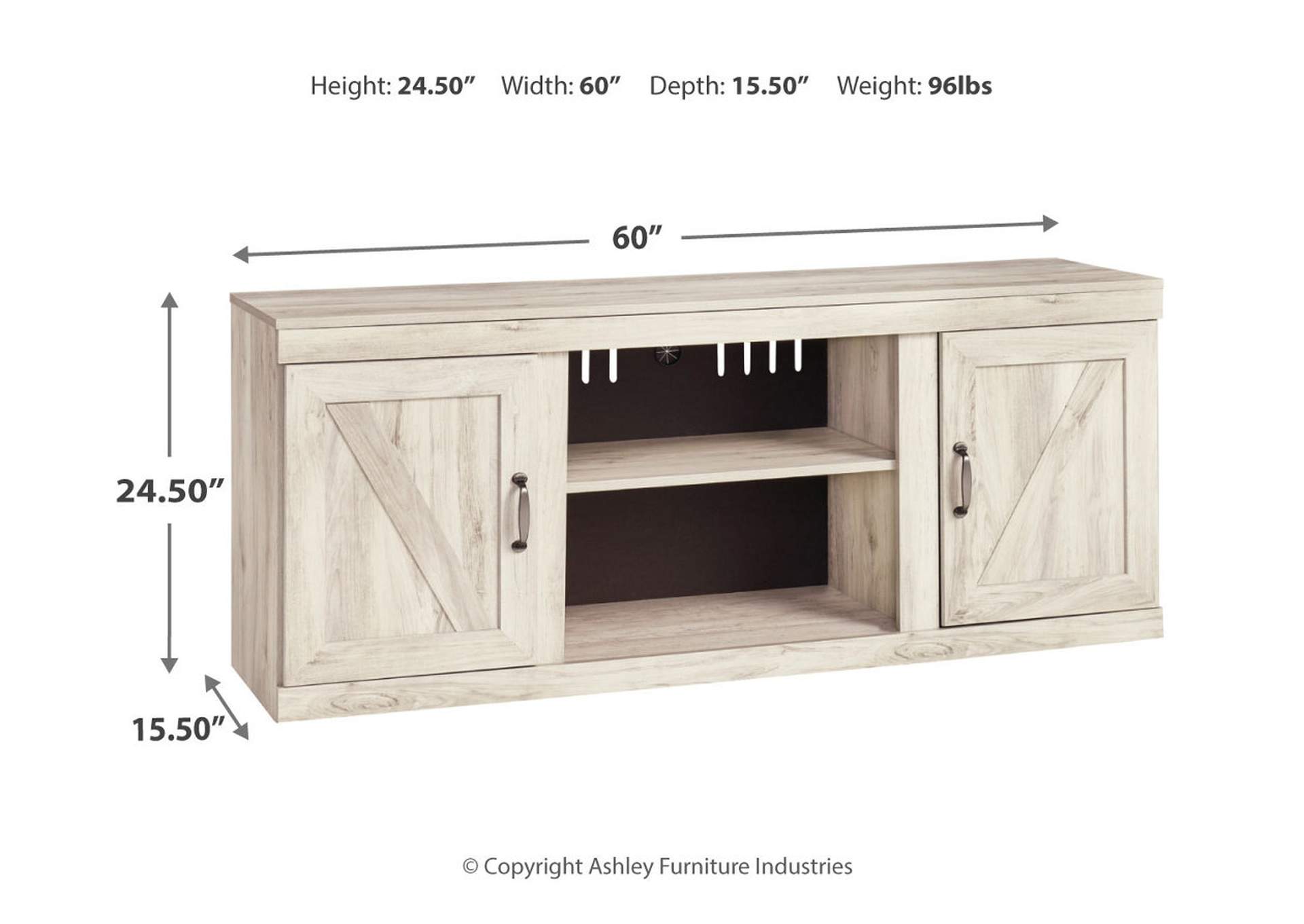 Bellaby 60" TV Stand,Signature Design By Ashley