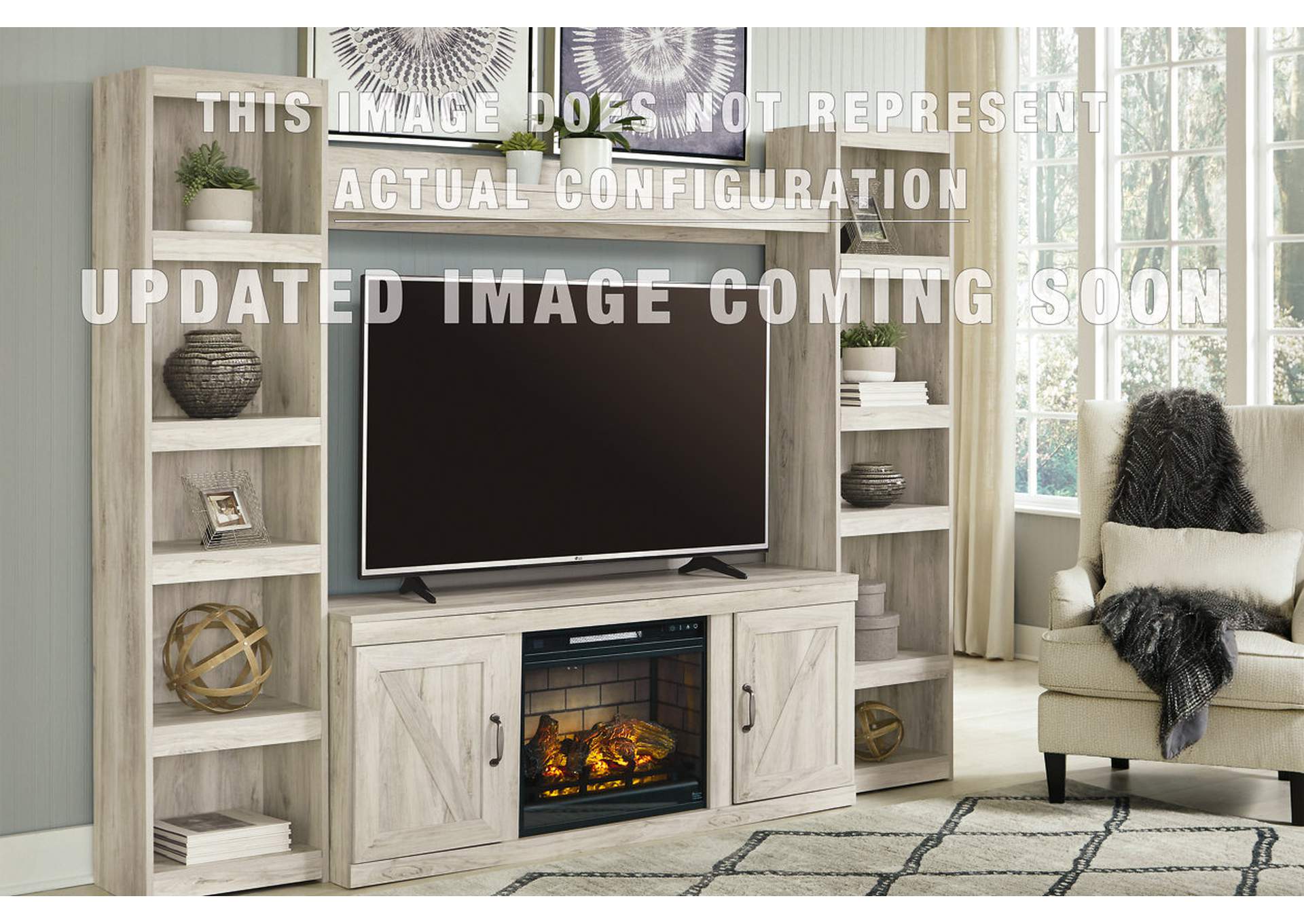 Bellaby 3-Piece Entertainment Center with Electric Fireplace,Signature Design By Ashley